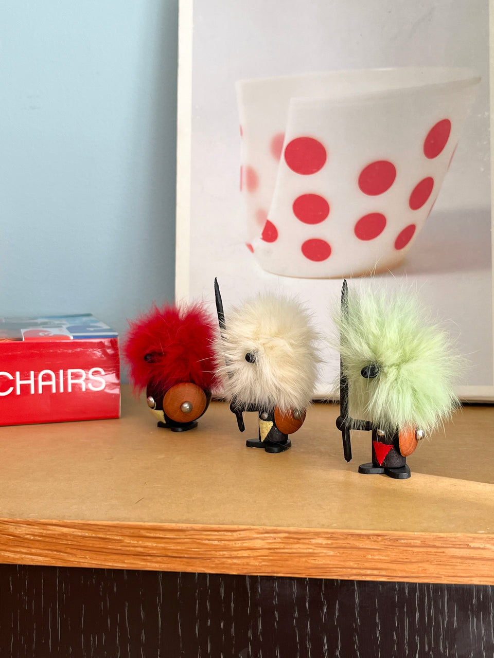 Danish Vintage Small Wooden Viking Objet/デンマークヴィンテージ 木製 ヴァイキング オブジェ 人形 北欧インテリア