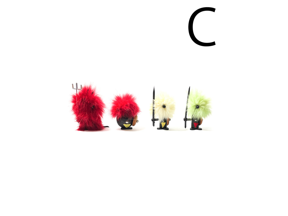 Danish Vintage Small Wooden Viking Objet/デンマークヴィンテージ 木製 ヴァイキング オブジェ 人形 北欧インテリア