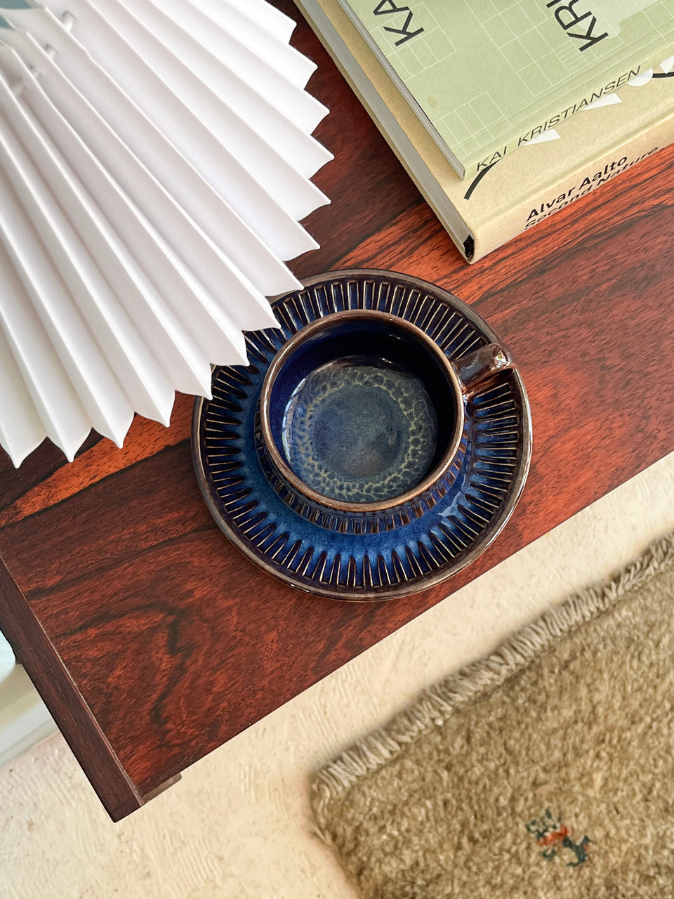 Swedish Vintage Gefle Kosmos Tea Cup and Saucer Plate/ゲフレ コスモス ティーカップ&ソーサー プレート 北欧食器 スウェーデンヴィンテージ