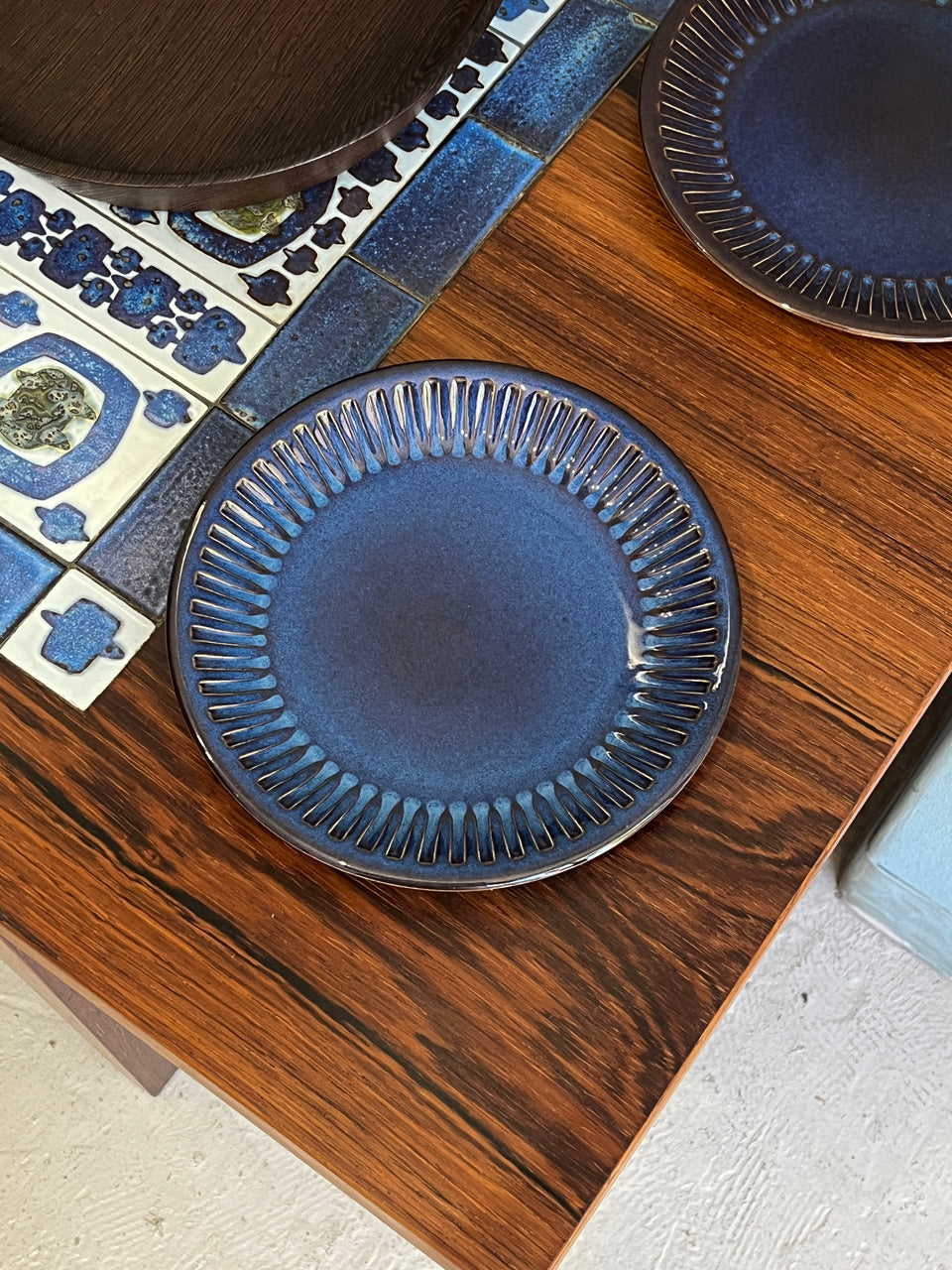 Swedish Vintage Gefle Kosmos Tea Cup and Saucer Plate/ゲフレ コスモス ティーカップ&ソーサー プレート 北欧食器 スウェーデンヴィンテージ