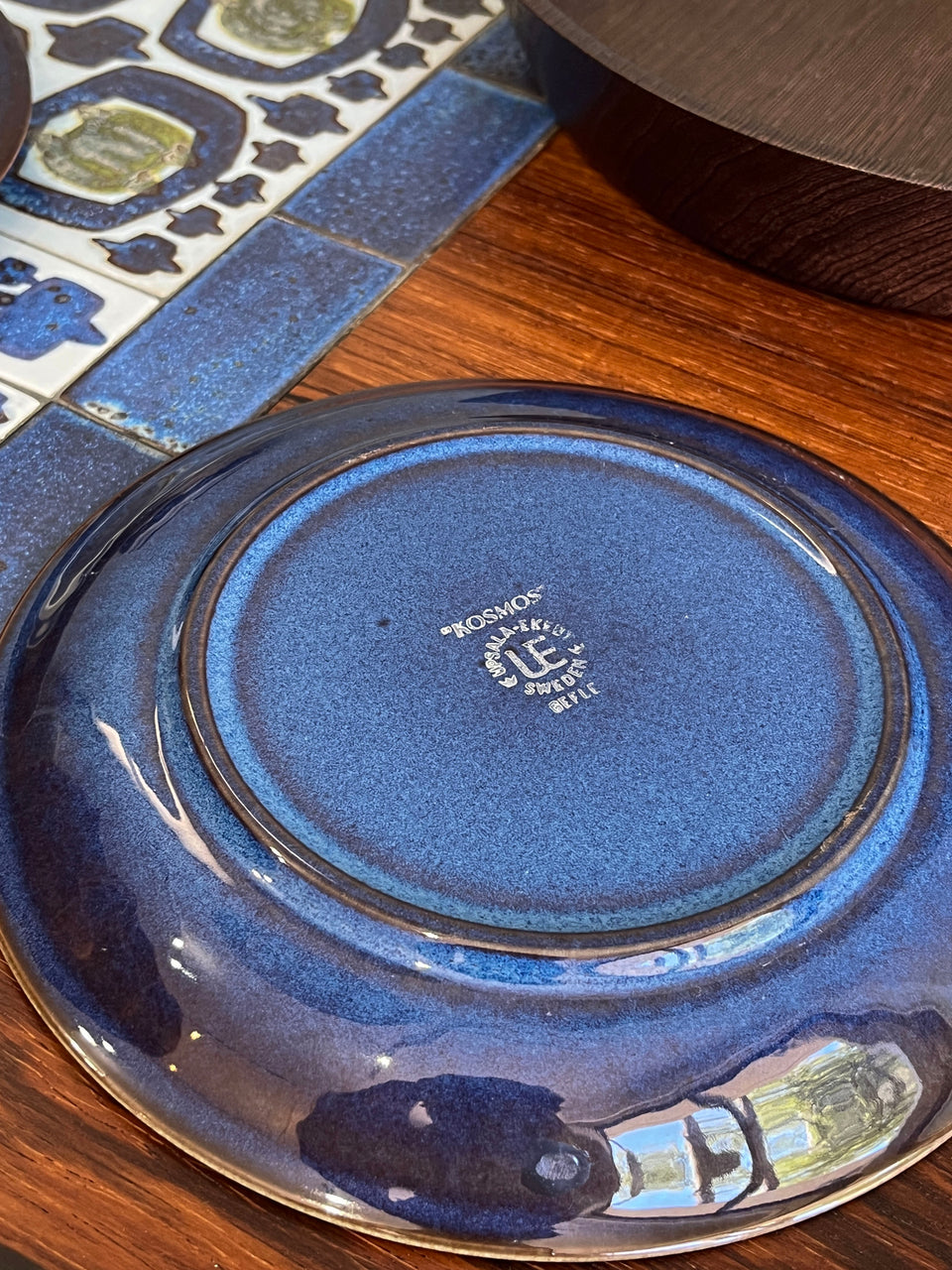 Swedish Vintage Gefle Kosmos Tea Cup and Saucer Plate/ゲフレ コスモス ティーカップ&ソーサー プレート 北欧食器 スウェーデンヴィンテージ