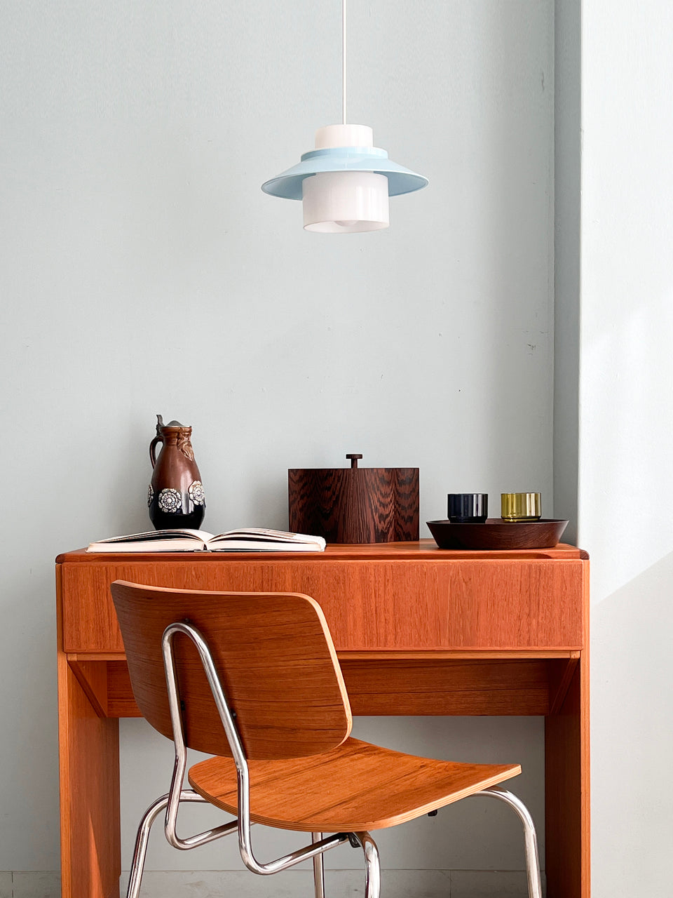 Danish Vintage Skjode Skjern Ice Basket/デンマークヴィンテージ アイスバスケット ウェンジ材 北欧インテリア