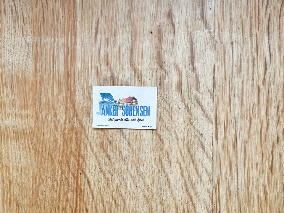 Anker Sørensen Oakwood Extension Dining Table Danish Vintage/アンカーソーレンセン エクステンション ダイニングテーブル オーク材 北欧家具