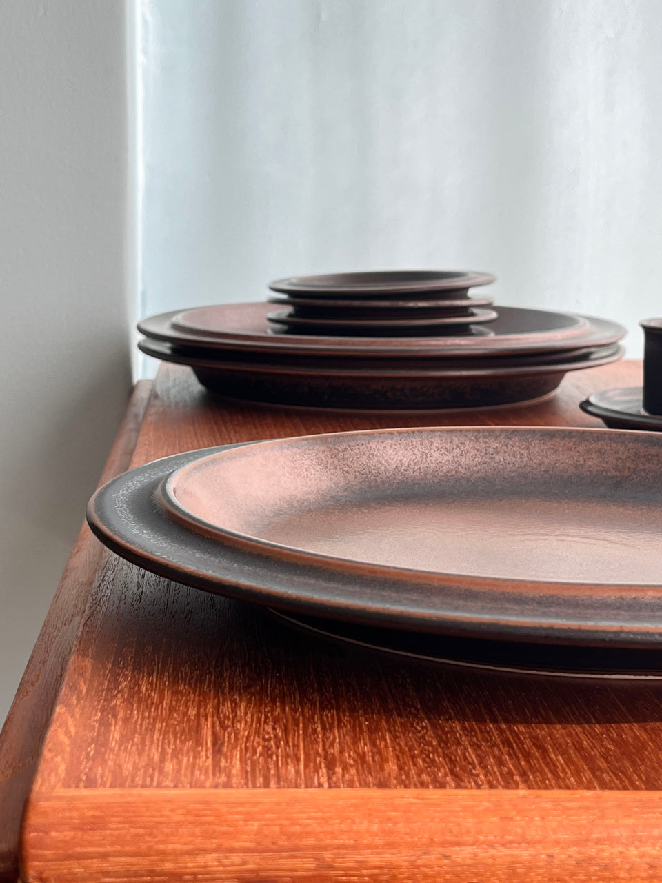 Finnish Vintage ARABIA Ruska Platter 33cm/アラビア ルスカ 大皿 フィンランドヴィンテージ 北欧食器