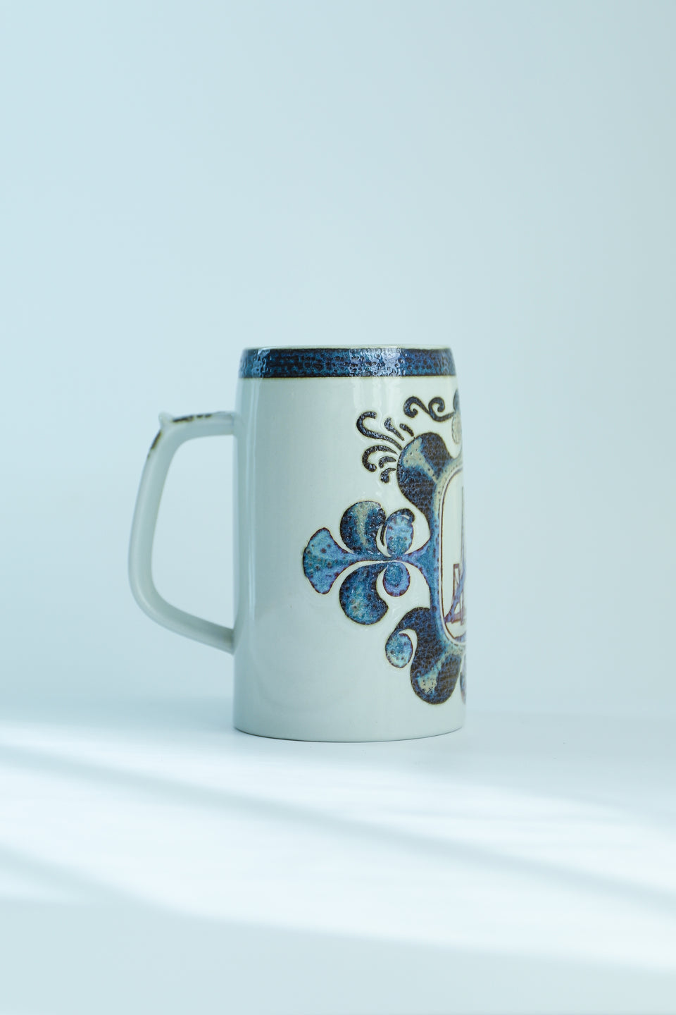 Vintage Royal Copenhagen Aluminia Beer Mug Square Plate/ロイヤルコペンハーゲン アルミニア ビアマグ プレート 北欧インテリア
