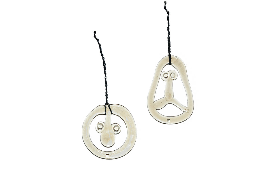 Kagami Crystal Glass Ornament/カガミクリスタル ガラス オーナメント 壁掛け インテリア レトロモダン