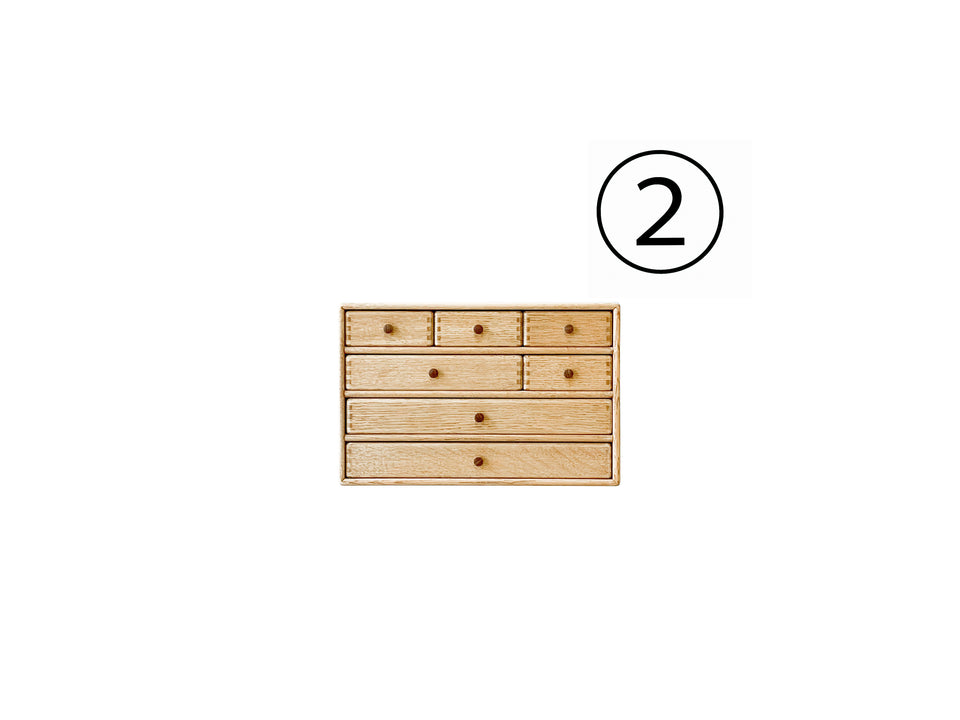 Oakwood Medium Desktop Chest