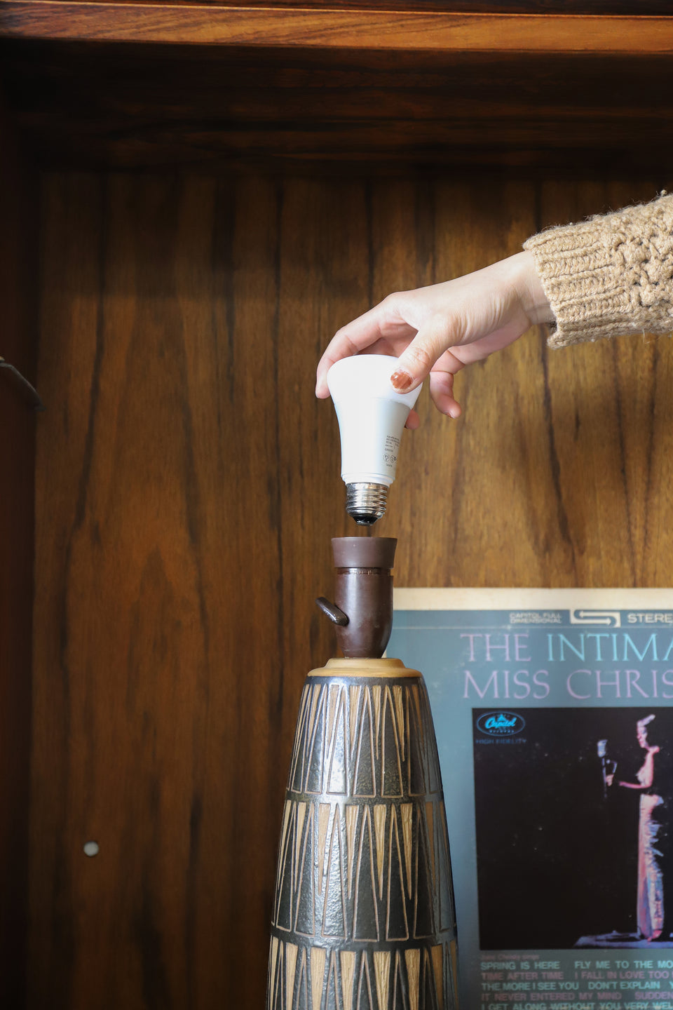 Michael Andersen and Son Table Lamp Danish Vintage/ミケル・アナセン テーブルランプ 照明 陶器 デンマークヴィンテージ