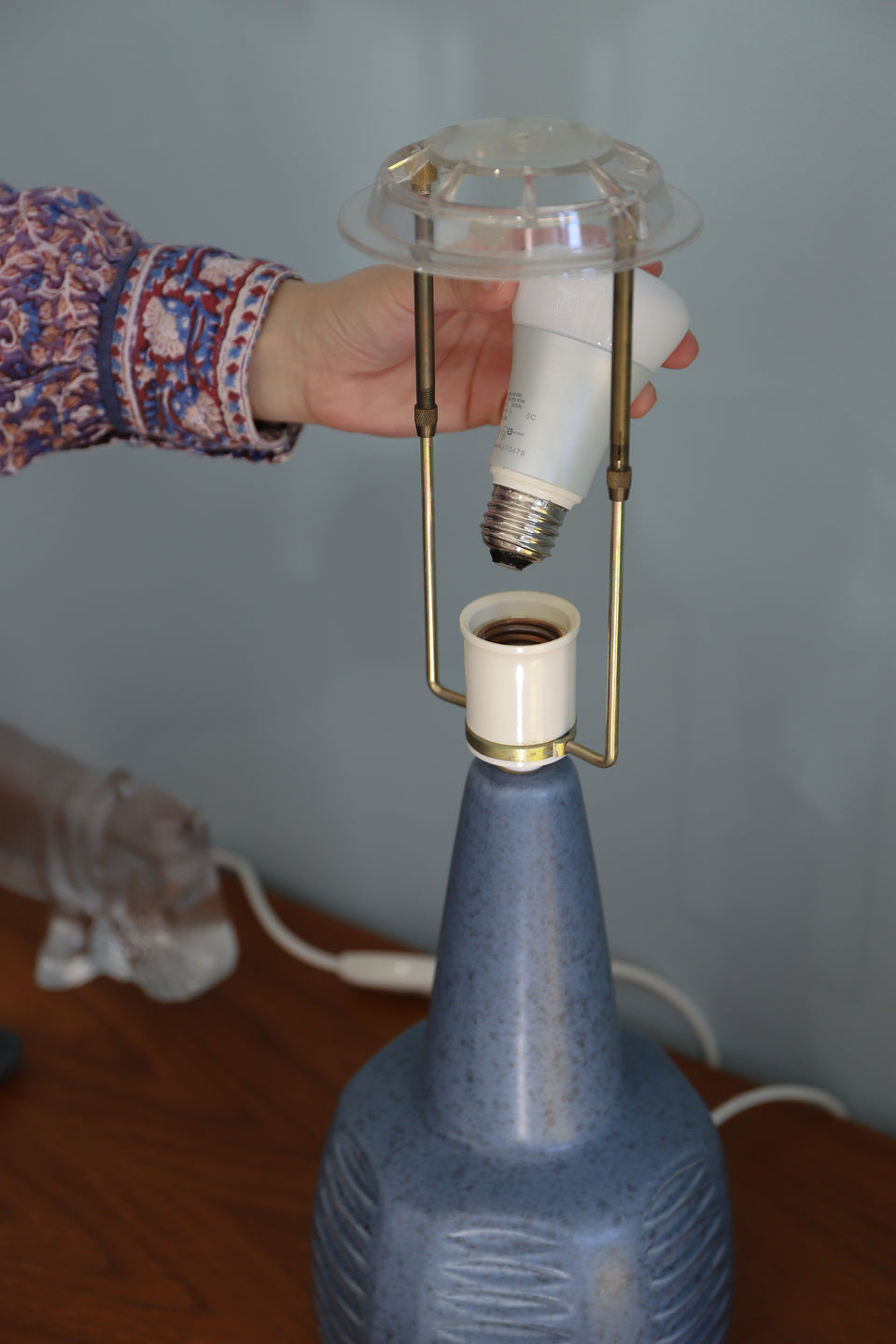 Danish Vintage Søholm Table Lamp Model 1021/デンマークヴィンテージ スーホルム テーブルランプ エイナー・ヨハンセン 間接照明 北欧インテリア