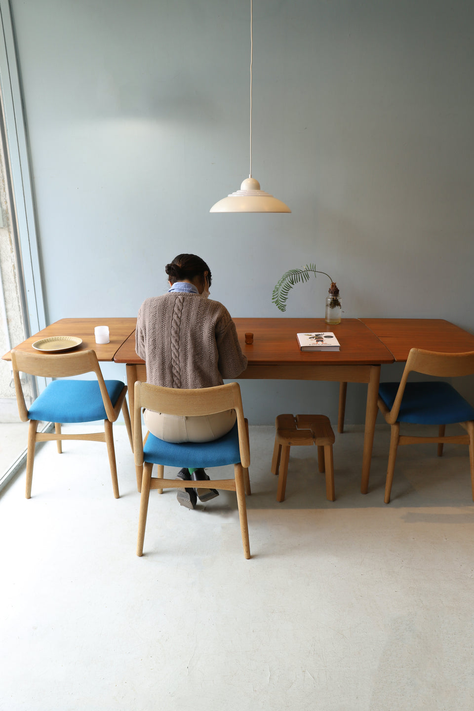Slagelse Mobelfabrik Extension Dining Table Danish Vintage/デンマークヴィンテージ エクステンション ダイニングテーブル 北欧家具