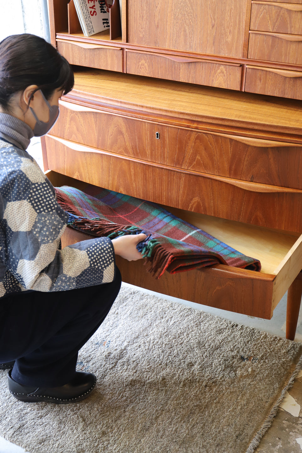 Klim Møbelfabrik Erling Torvits Writing Bureau/デンマークヴィンテージ エーリング・トロヴィッツ ライティングビューロー 北欧家具