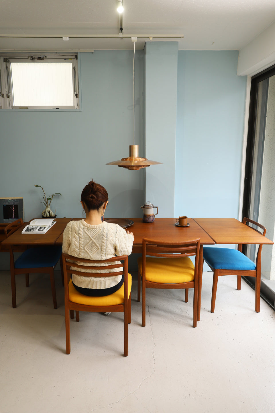 Vejen Bordfabrik Verner Pedersen Extension Dining Table/デンマークヴィンテージ エクステンション ダイニングテーブル チーク材 北欧家具