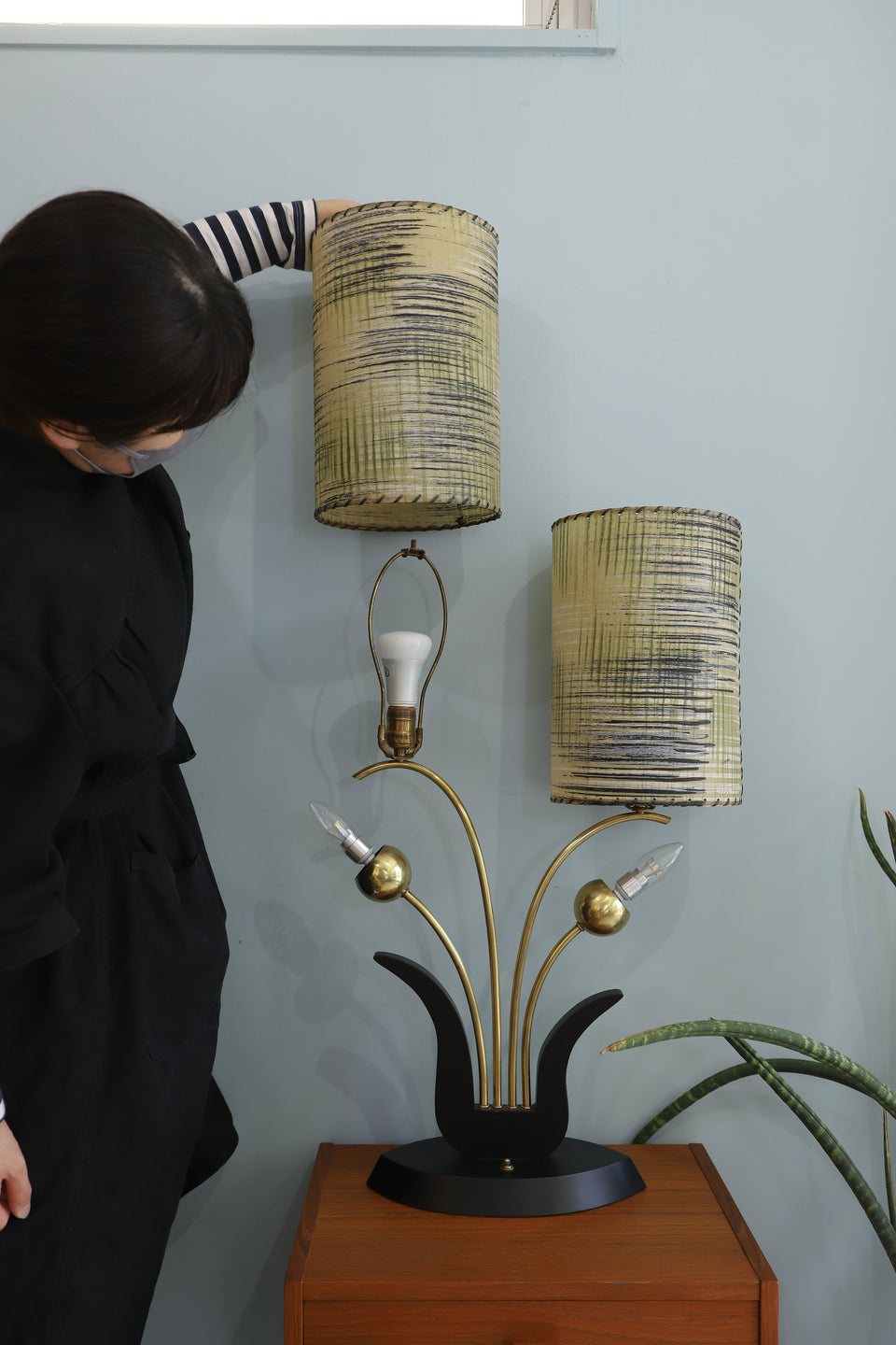 US Midcentury Vintage Majestic Lamp 50’s/アメリカヴィンテージ マジェスティックランプ フロアスタンド ミッドセンチュリー 間接照明