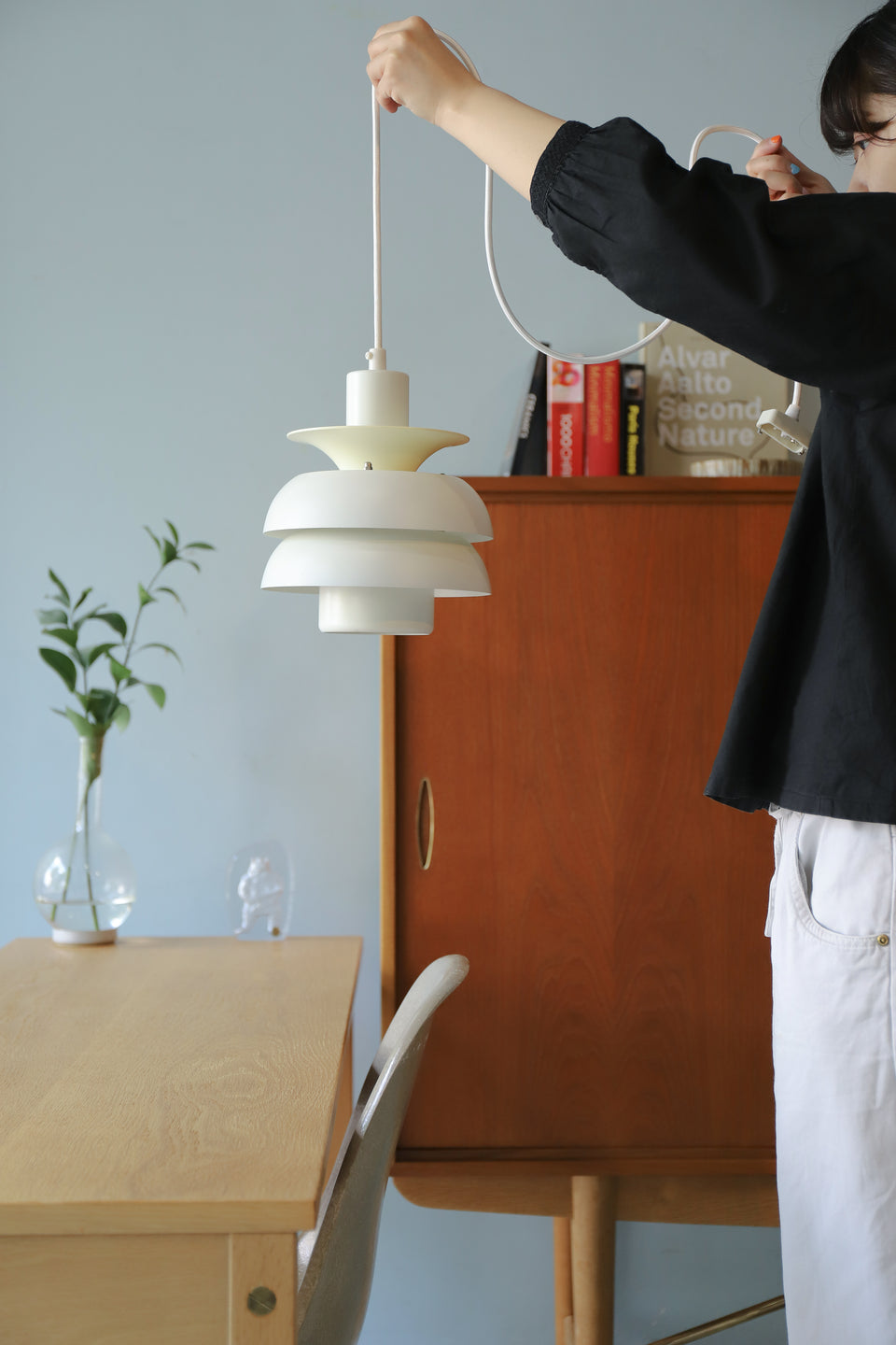 Danish Vintage Lyskær Pendant Light/デンマークヴィンテージ ペンダントライト 北欧インテリア