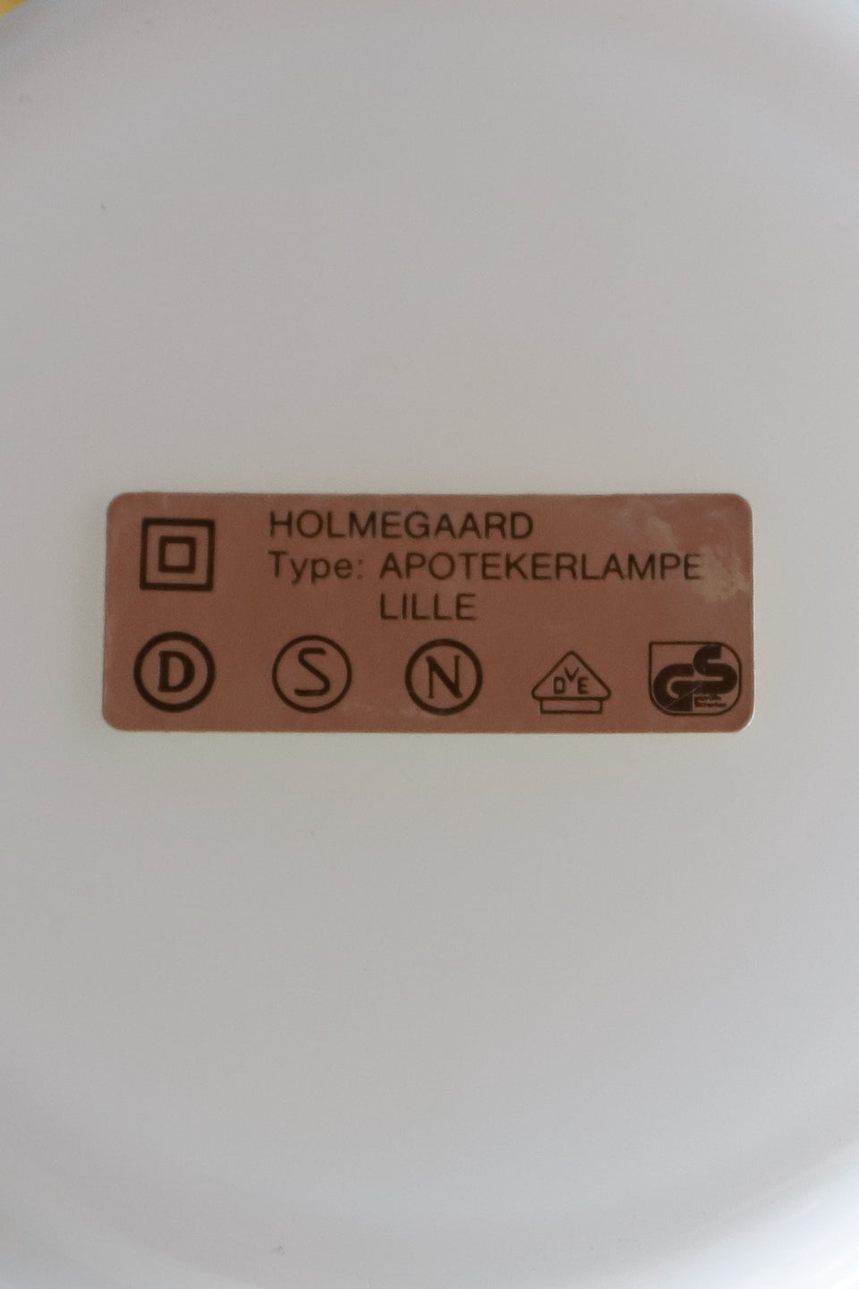 Holmegaard Table Lamp “Apoteker” Sidse Werner/ホルムガード テーブルランプ シセ・ヴェアナー