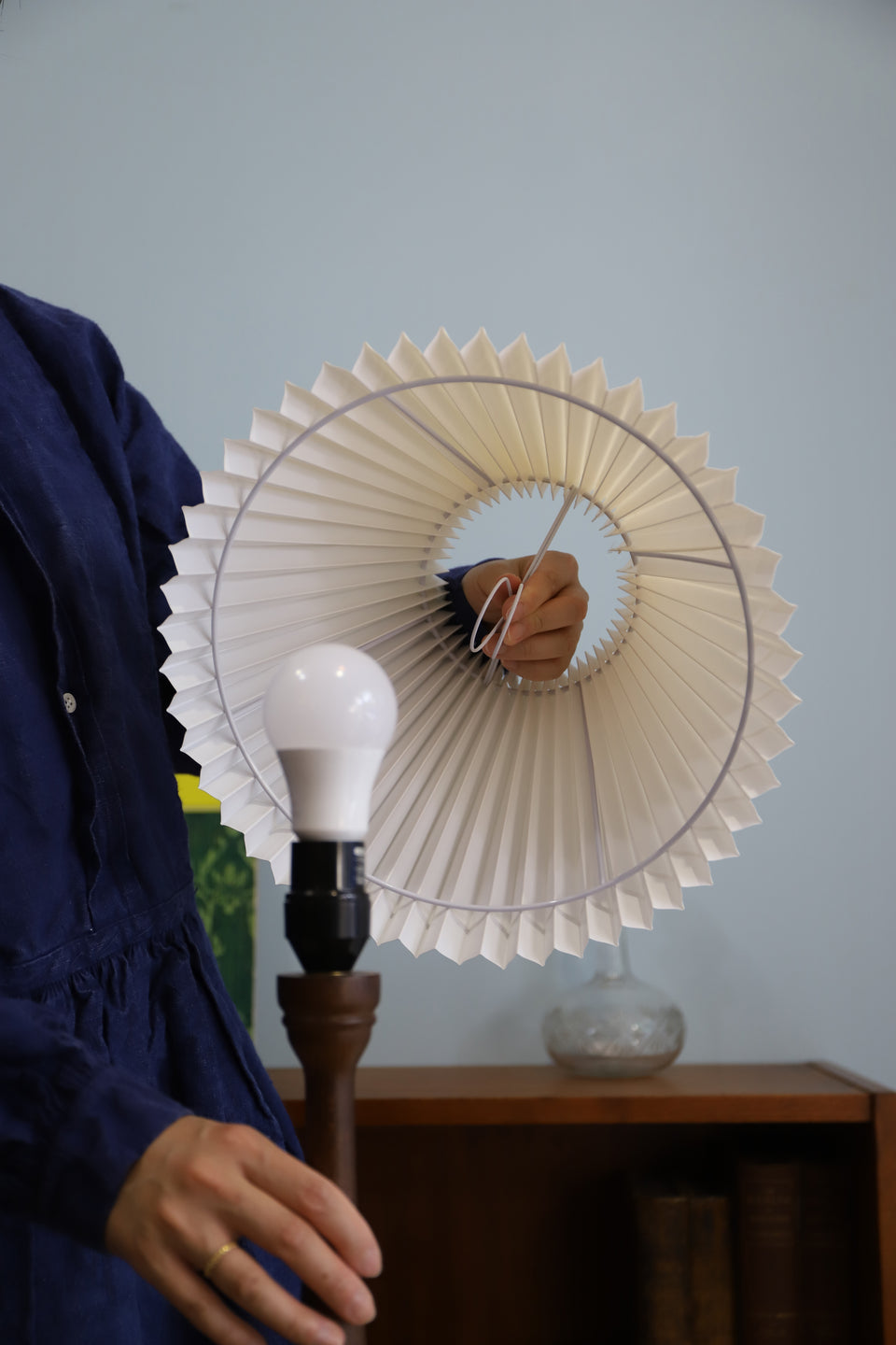 Laura Ashley Wooden Table Lamp/ローラアシュレイ 木製テーブルランプ 間接照明 インテリア