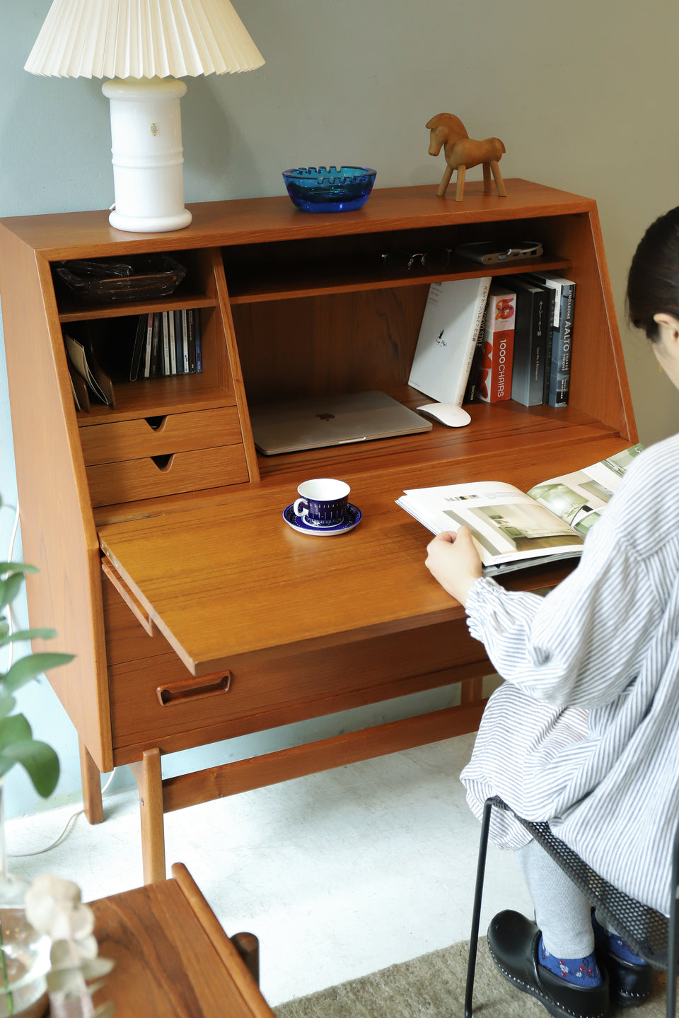 Arne Wahl Iversen Vinde Mobelfabrik Writing Bureau/デンマークヴィンテージ ライティングビューロー アルネ・ウォール・イヴェルセン