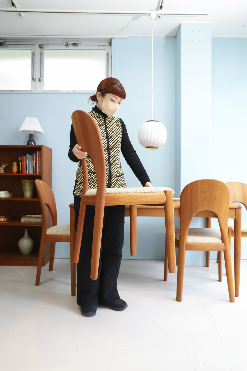 KOEFOEDS HORNSLET Dining Chair Morten Niels Koefoed/デンマークヴィンテージ ダイニングチェア 椅子 ニールス・コフォード