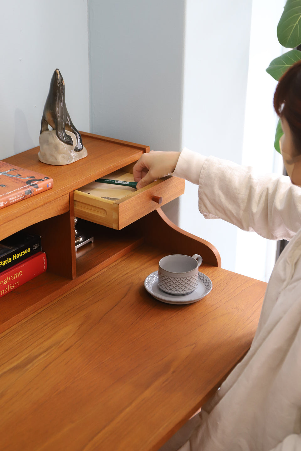 Danish Vintage Writing Bureau Dresser/デンマークヴィンテージ ライティングビューロー ドレッサー 北欧家具