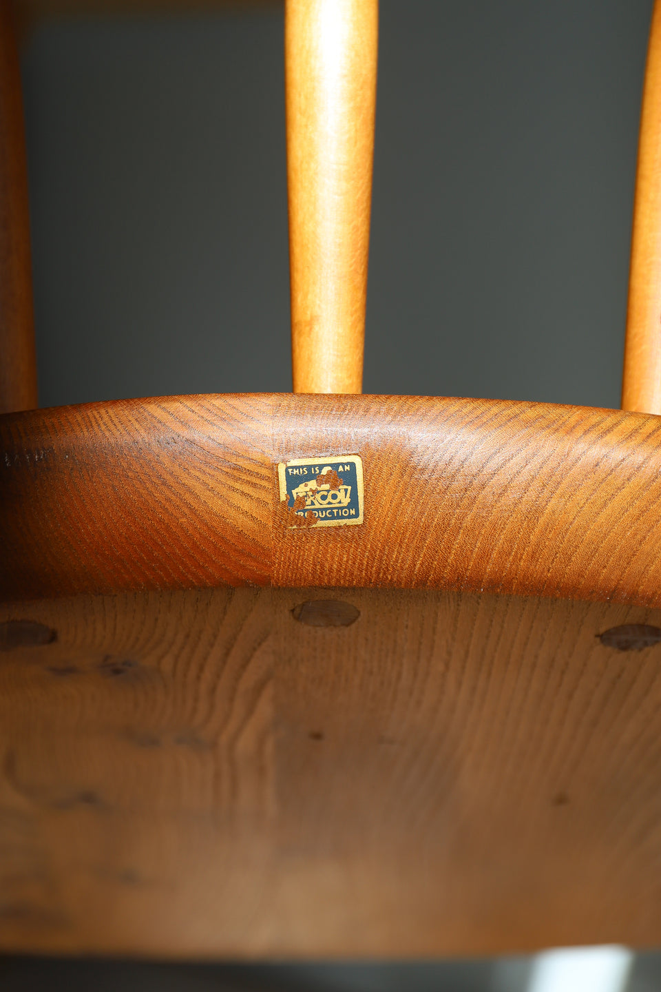 1950’s UK Vintage Ercol Windsor Chair Model 449A Cowhorn Smoker’s/イギリスヴィンテージ アーコール ウィンザーチェア カウホーン スモーカーズ 椅子