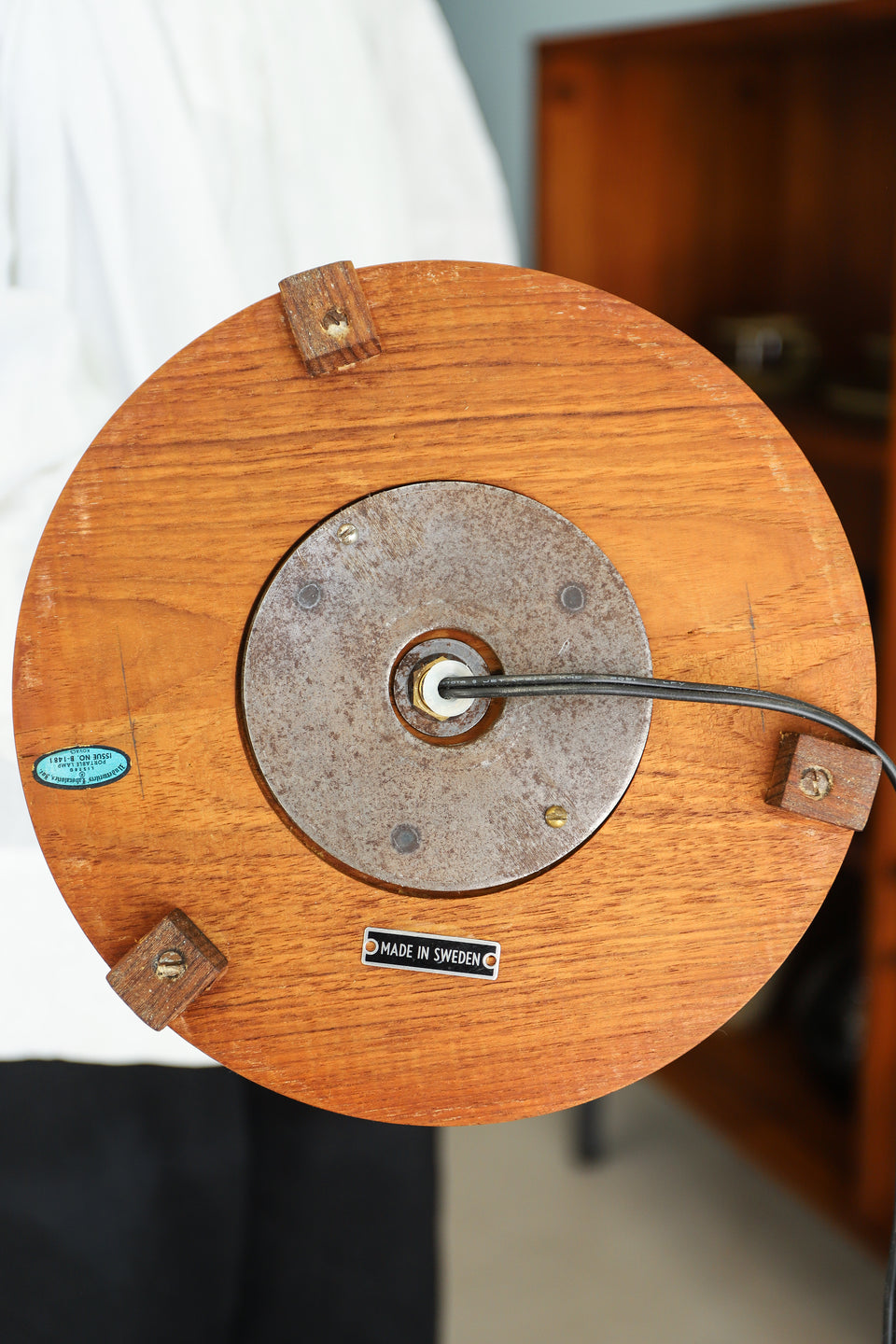 Swedish Vintage Floor Stand Teakwood/スウェーデンヴィンテージ フロアスタンドライト チーク材 間接照明 北欧インテリア