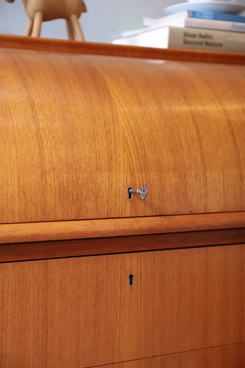 Swedish Vintage Rolltop Bureau Egon Ostergaard/スウェーデンヴィンテージ ロールトップビューロー