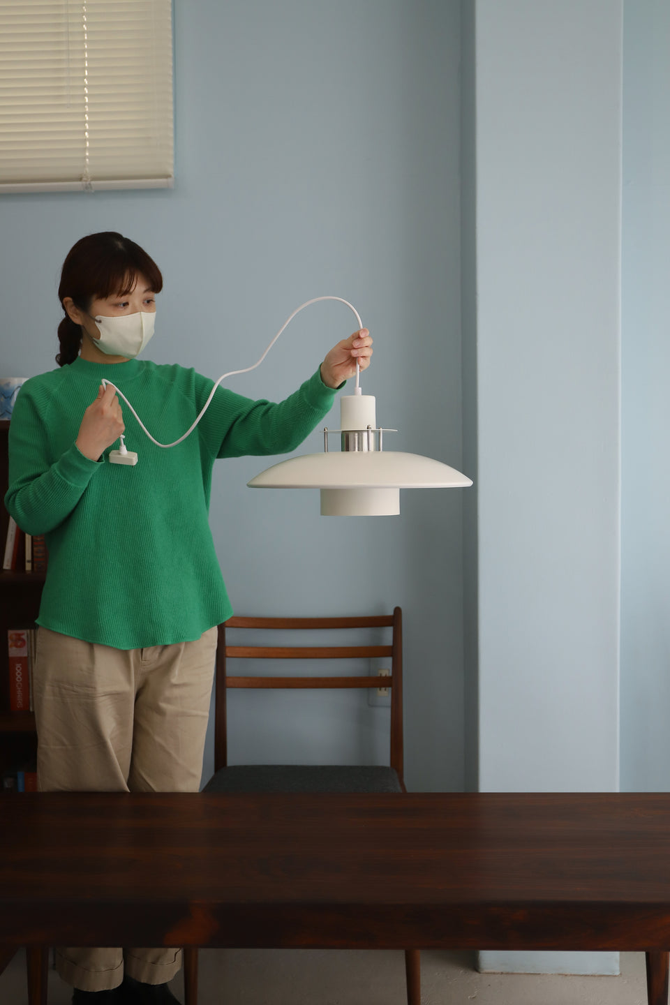 Danish Vintage Lyskaer Belysning Pendant Light/デンマークヴィンテージ ペンダントライト 照明 北欧インテリア