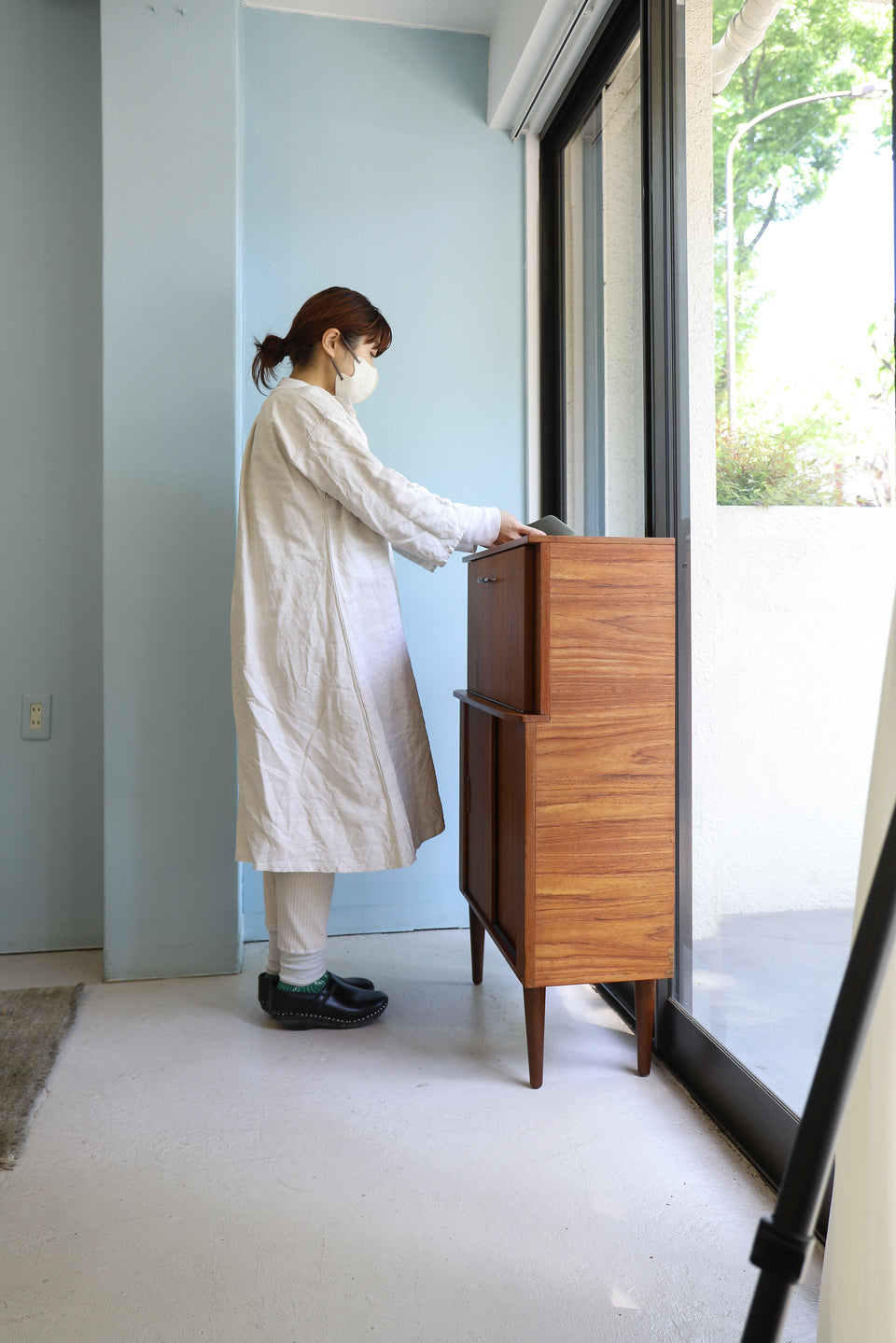 Midcentury Vintage Drink Cabinet Bureau/ミッドセンチュリーヴィンテージ ドリンクキャビネット ビューロー