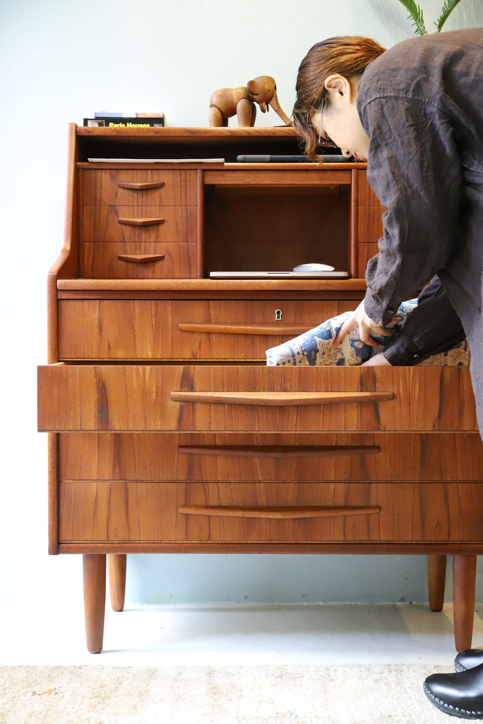 Randers Møbelfabrik Writing Bureau Danish Vintage/デンマーク ヴィンテージ ライティング ビューロー デスク チェスト ドレッサー 北欧家具