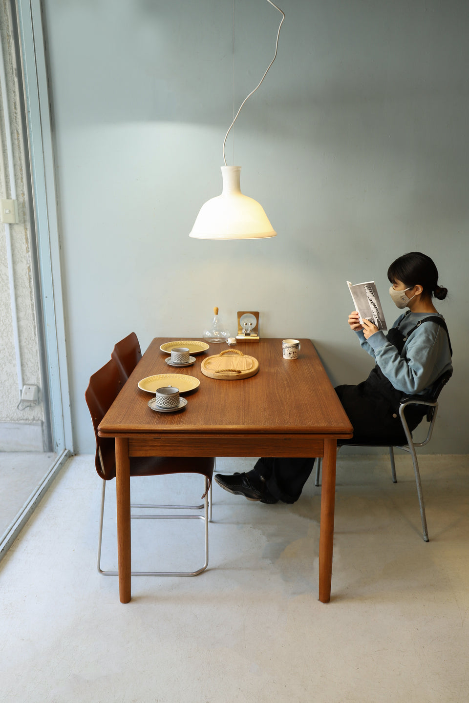 Draw Leaf Extension Dining Table Danish Vintage/デンマークヴィンテージ エクステンション ダイニングテーブル チーク材