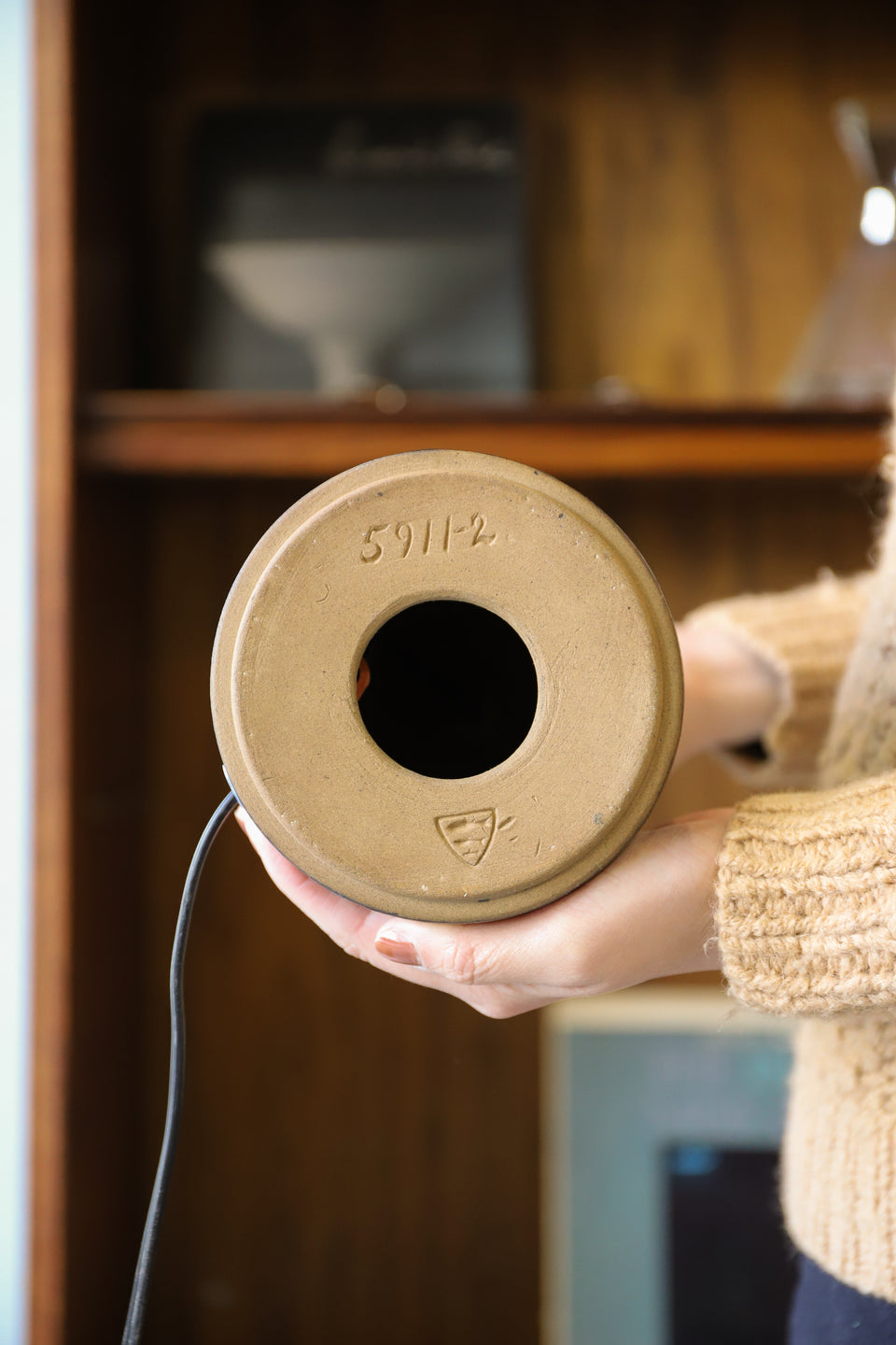 Michael Andersen and Son Table Lamp Danish Vintage/ミケル・アナセン テーブルランプ 照明 陶器 デンマークヴィンテージ