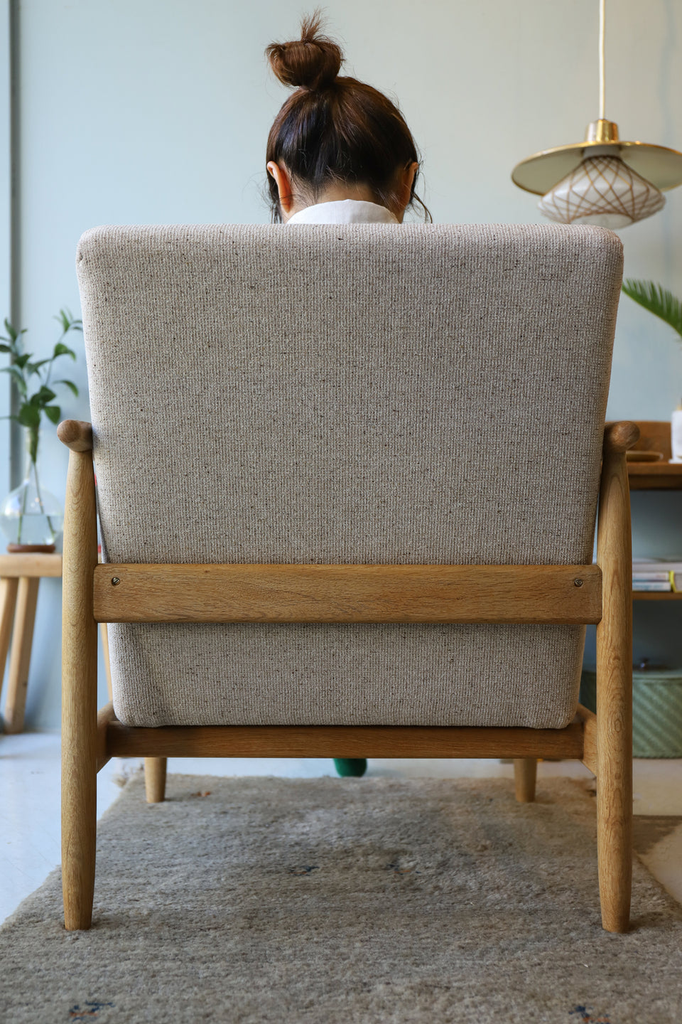FDB Møbler Easy Chair Model J-65 by Ejvind A. Johansson/デンマークヴィンテージ イージーチェア 1Pソファ アイヴァン・A・ヨハンソン 北欧家具