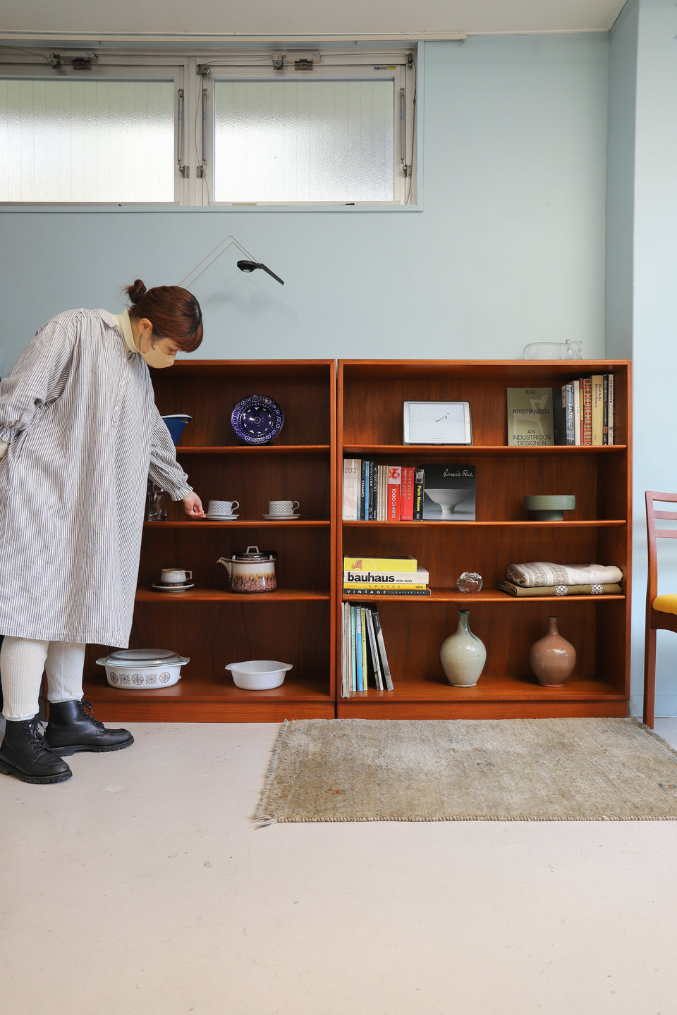 Søborg Møbler Børge Mogensen Teakwood Bookcase/ソボーモブラー ボーエ・モーエンセン ブックケース 本棚 デンマークヴィンテージ