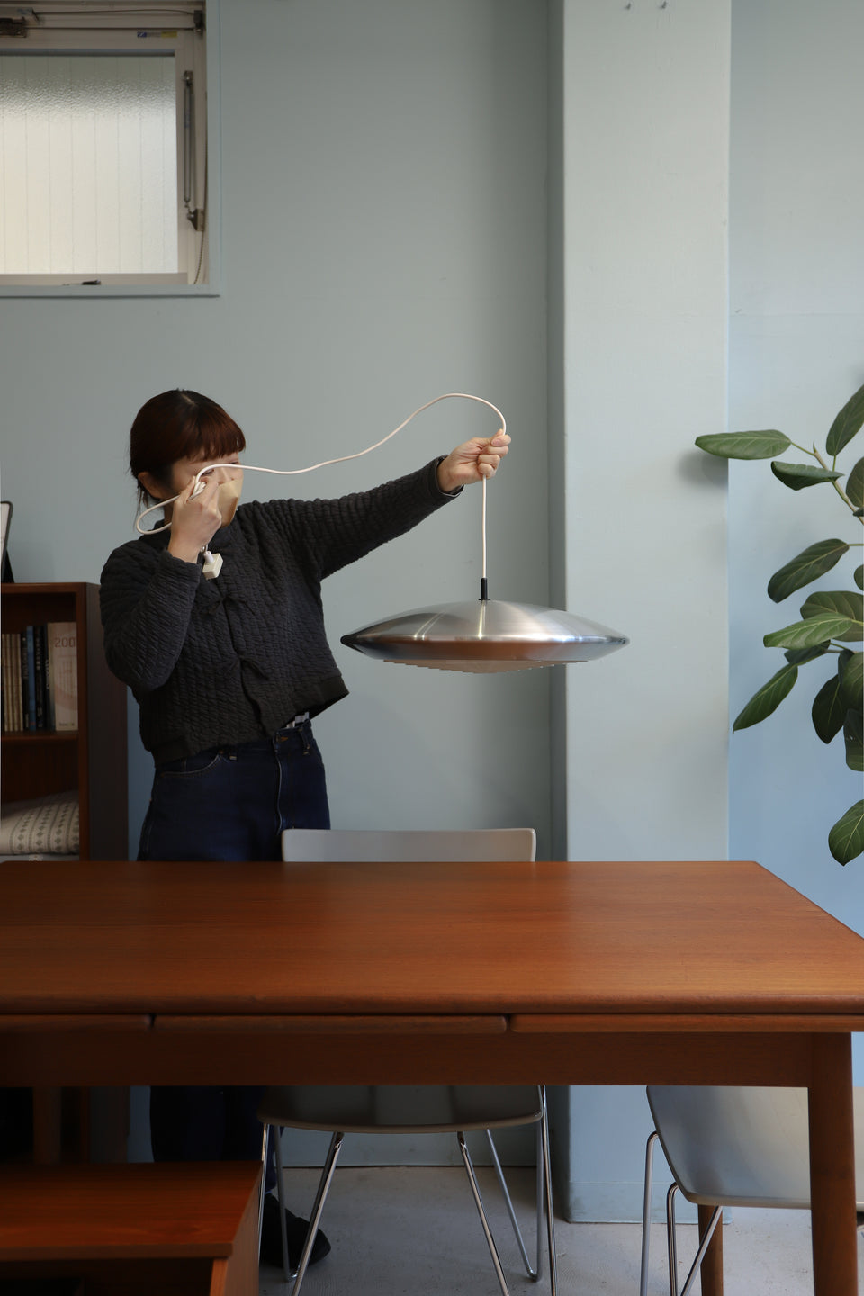 Fog&Mørup Silver Diskos Pendant Light Jo Hammerborg/フォグ&モーラップ ペンダントライト ヨー・ハーマボー シルバー 照明 北欧インテリア