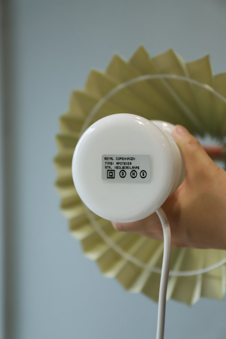 Holmegaard Table Lamp “Apoteker” Small/ホルムガード テーブルランプ シセ・ヴェアナー スモールサイズ