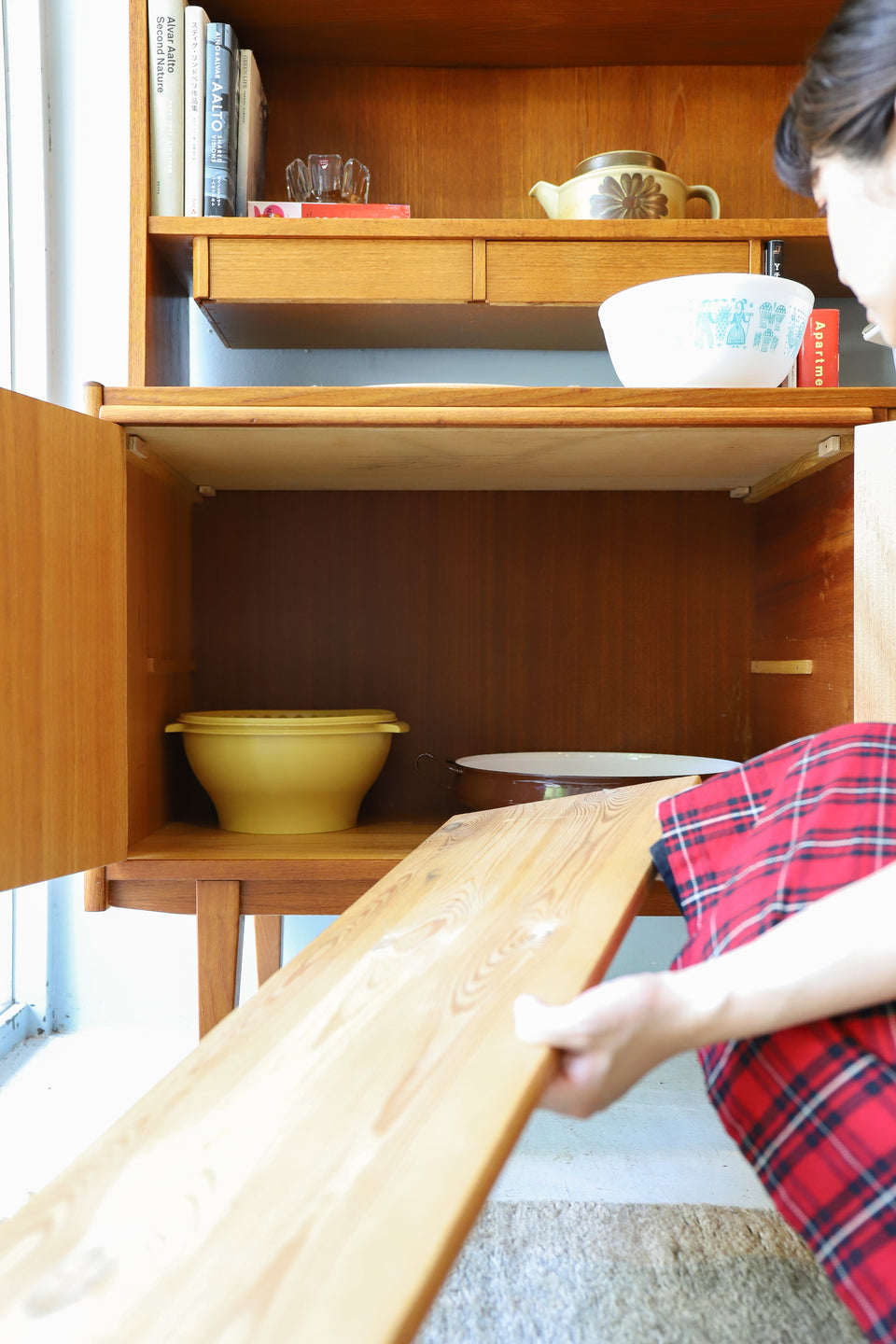 Swedish Vintage Bookcase Desk/スウェーデンヴィンテージ ブックケース デスク