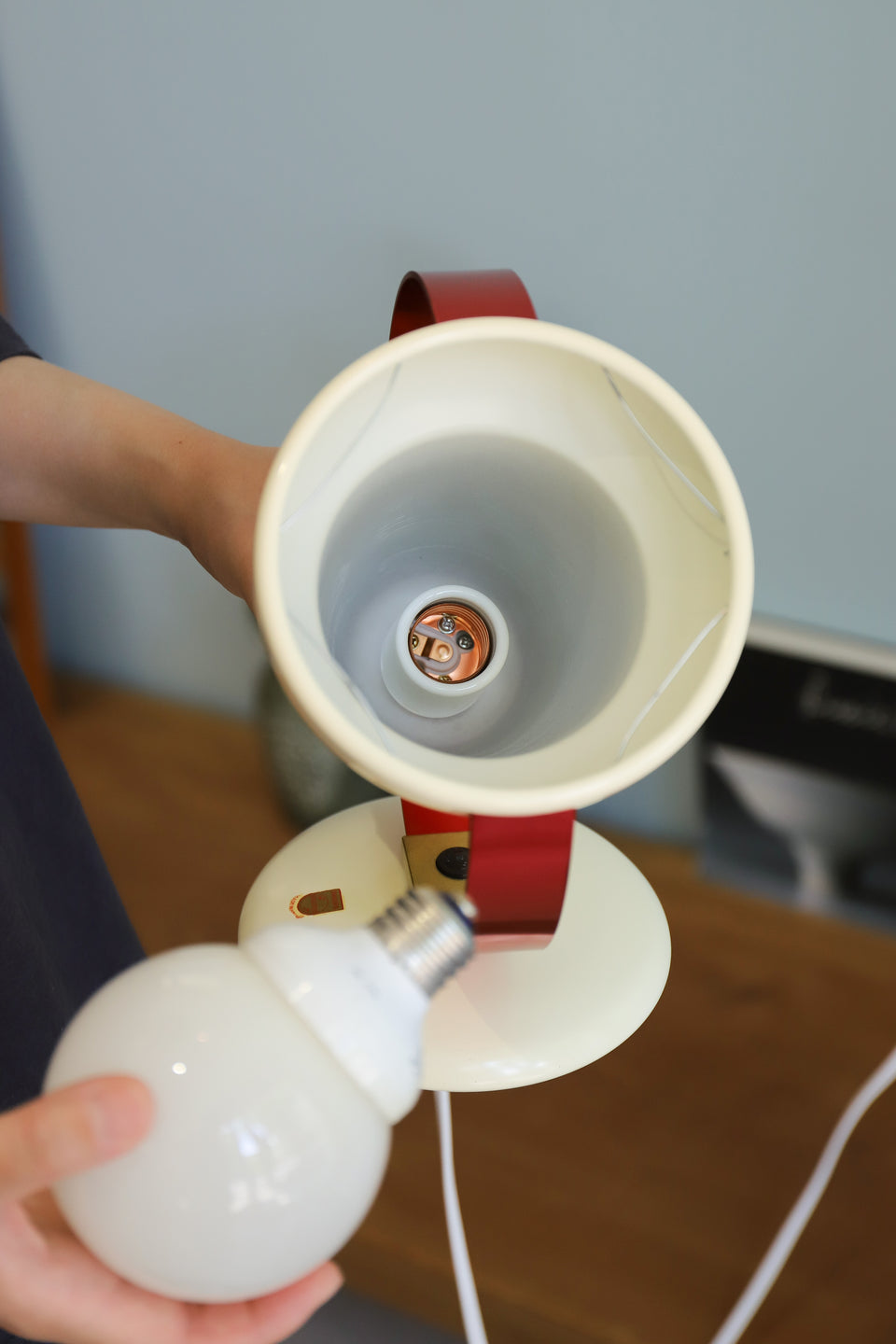 PHILIPS Table Lamp Infraphil 7529/フィリップス ヴィンテージランプ 間接照明 ミッドセンチュリー