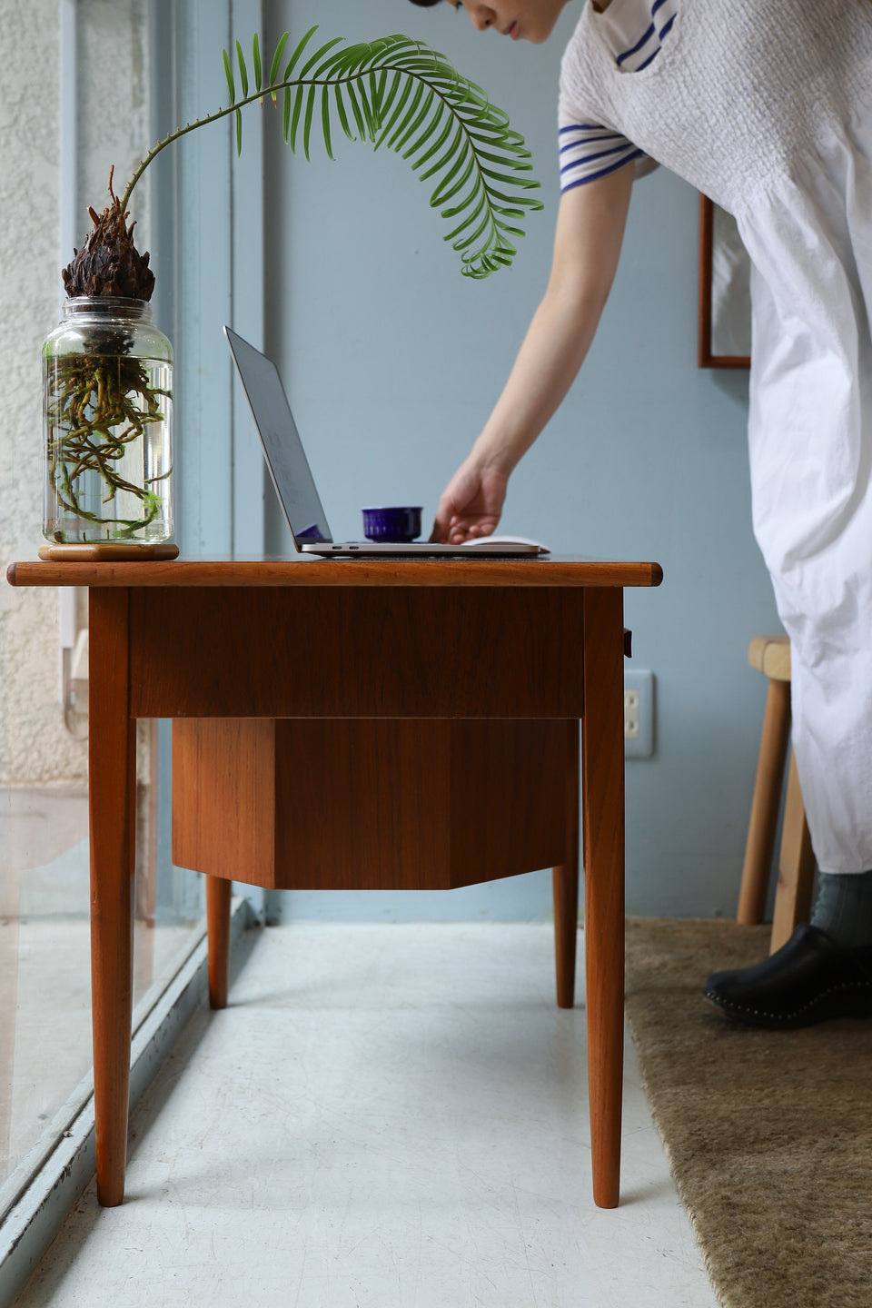 CFC Silkeborg Sewing Table Johannes Andersen/デンマークヴィンテージ ソーイングテーブル ヨハネス・アンダーセン
