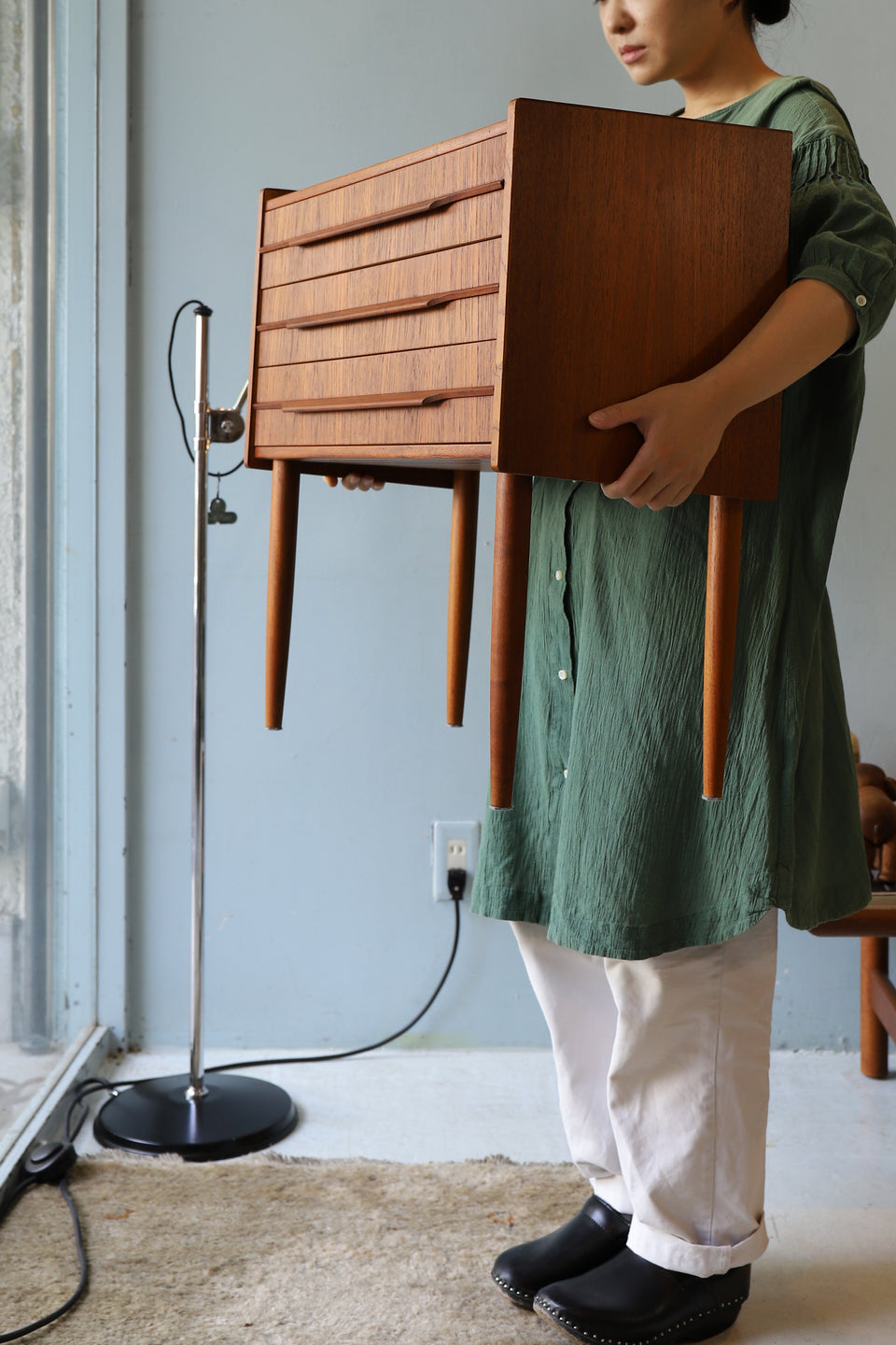 Danish Vintage Small Chest 3Drawers/デンマークヴィンテージ スモールチェスト 3段 チーク材