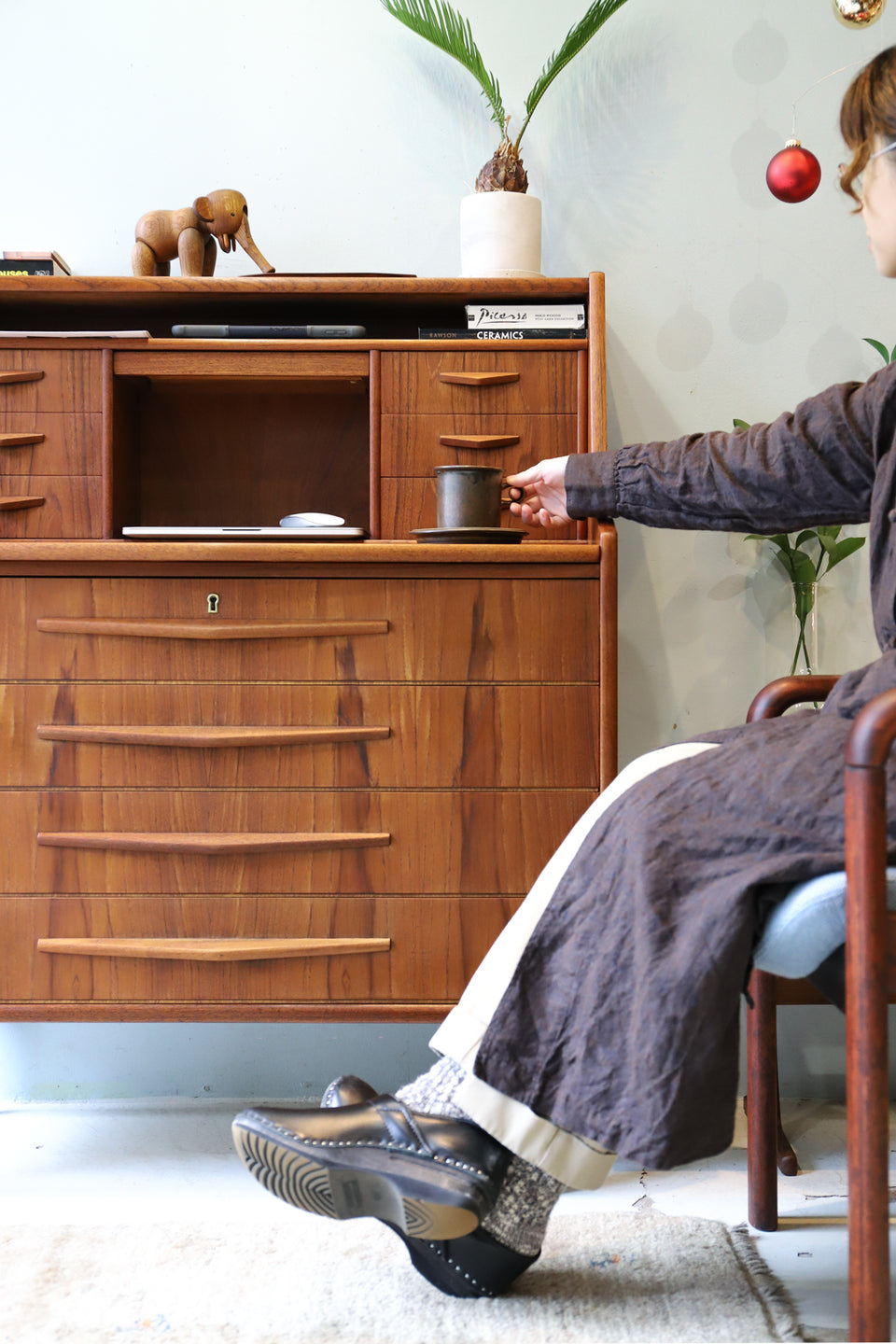 Randers Møbelfabrik Writing Bureau Danish Vintage/デンマーク ヴィンテージ ライティング ビューロー デスク チェスト ドレッサー 北欧家具