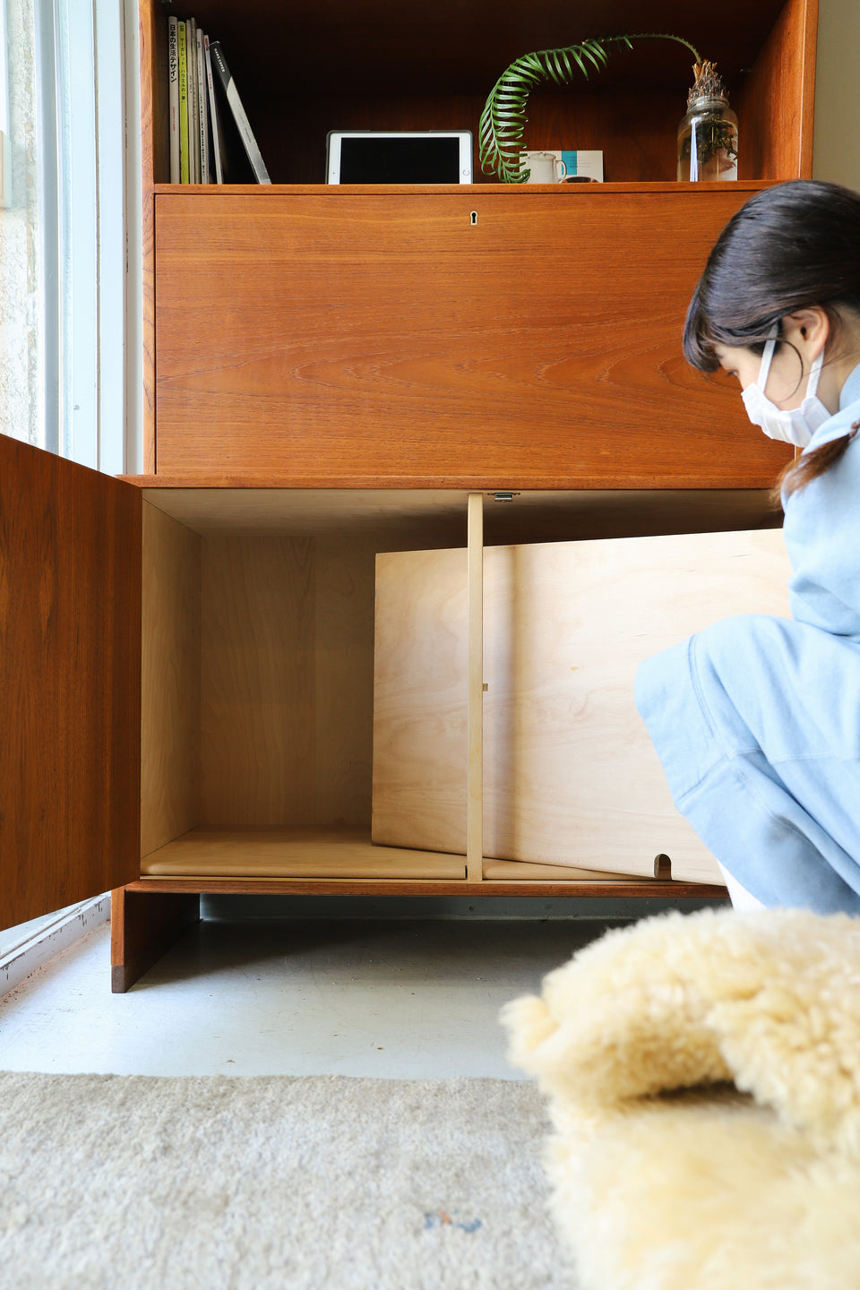 Hans J. Wegner RY MØBLER Bookcase Danish Vintage/ハンス・J・ウェグナー ブックケース シェルフ 本棚 デンマークヴィンテージ