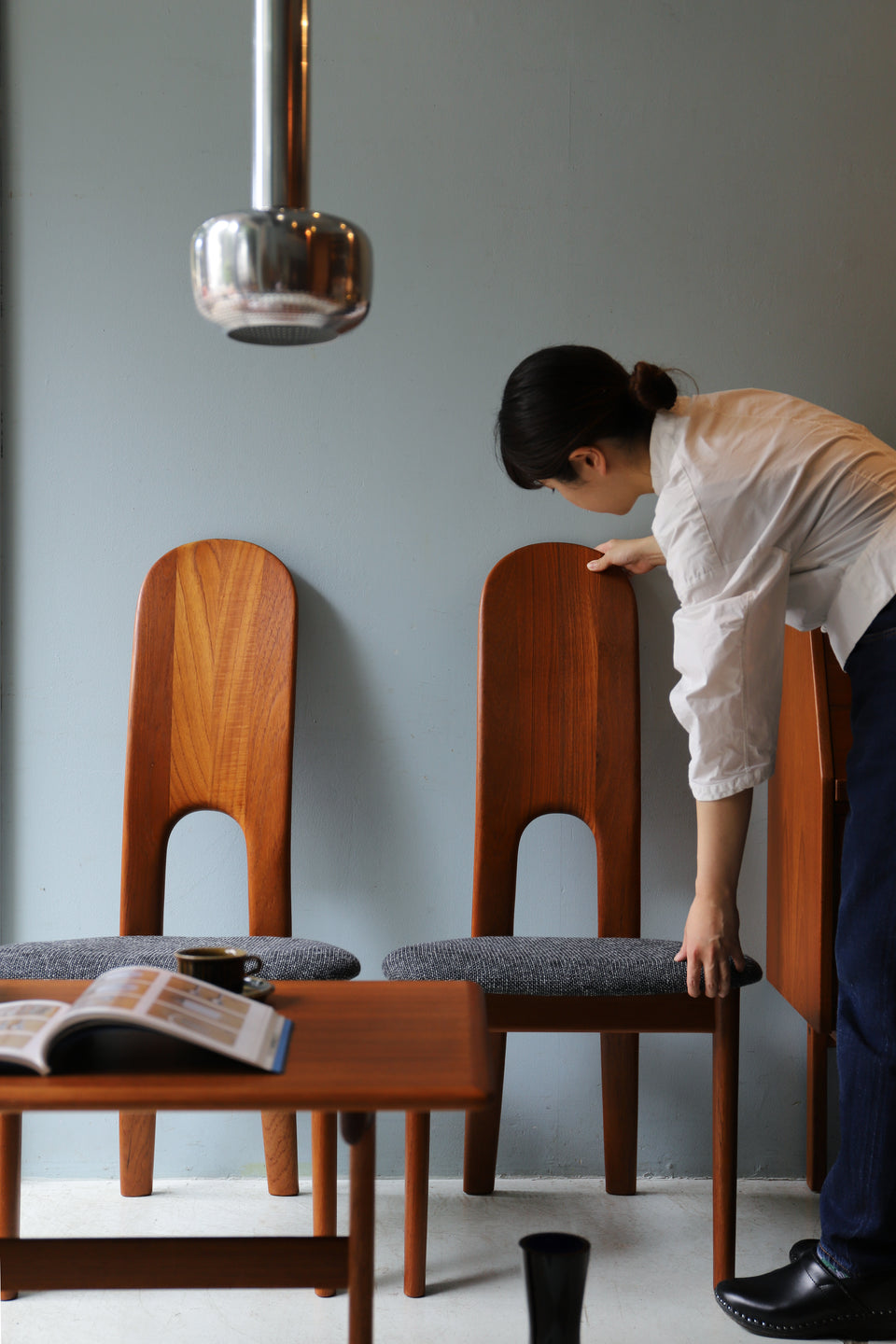 KOEFOEDS HORNSLET Dining Chair Niels Koefoed/デンマーク ヴィンテージ ダイニングチェア ニールス・コフォード