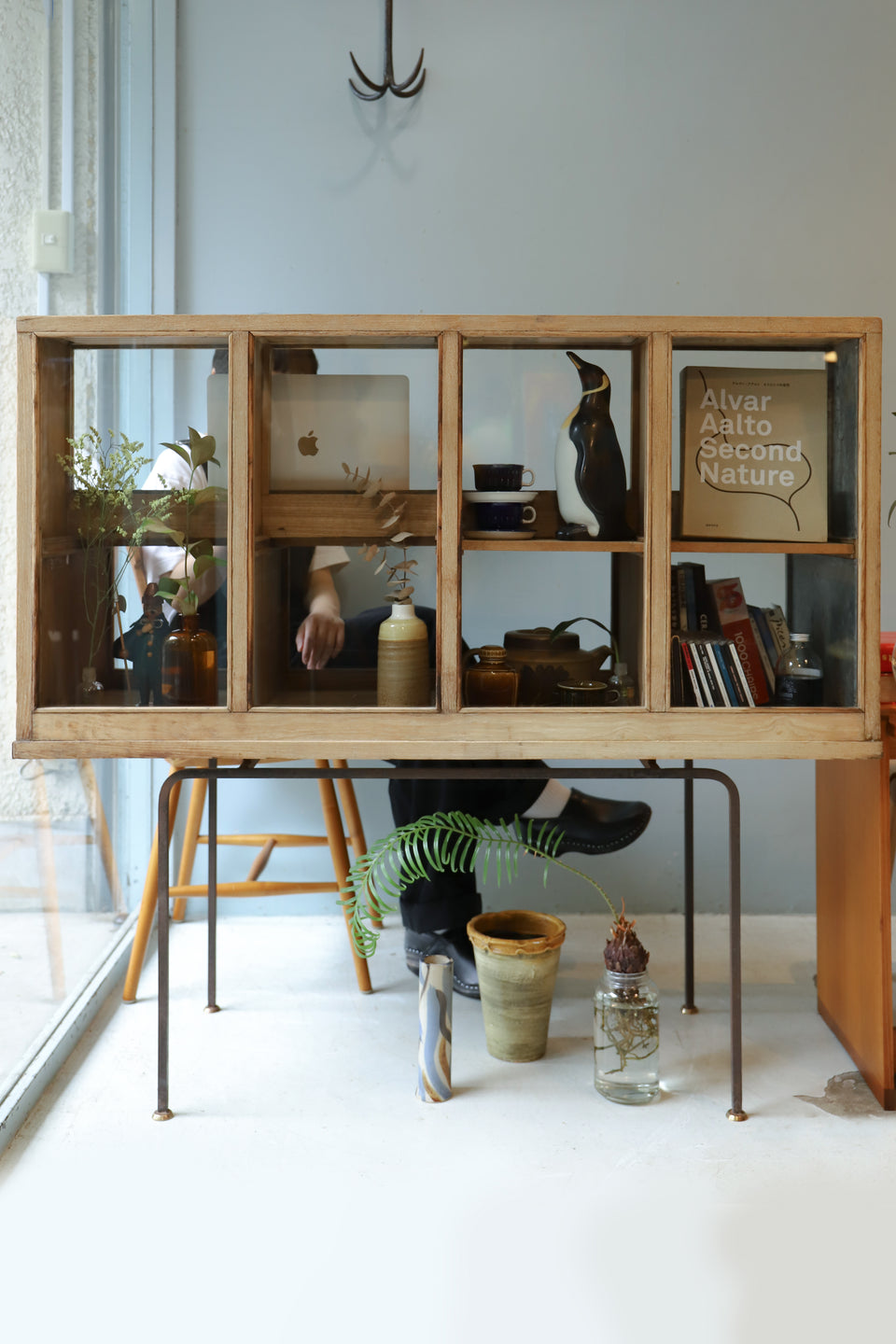 Japanese Vintage Glass Display Case/ジャパンヴィンテージ ガラスショーケース レトロ 古道具