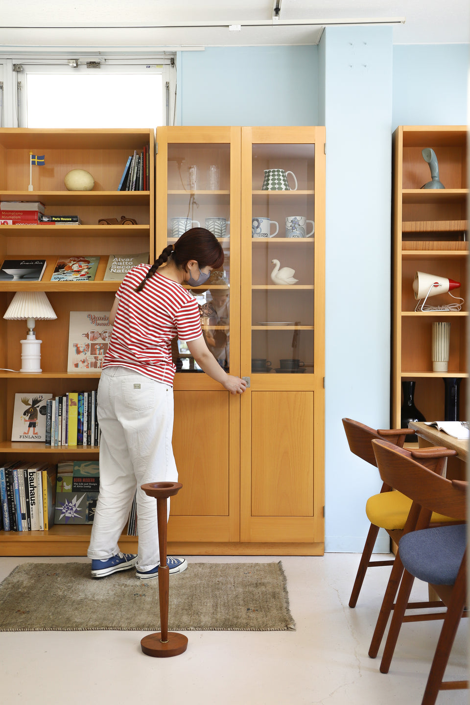 Karl Andersson & Söner KA72 Glass Cabinet Bookcase/カールアンダーソン&ソナー ガラスキャビネット ブックケース 収納家具