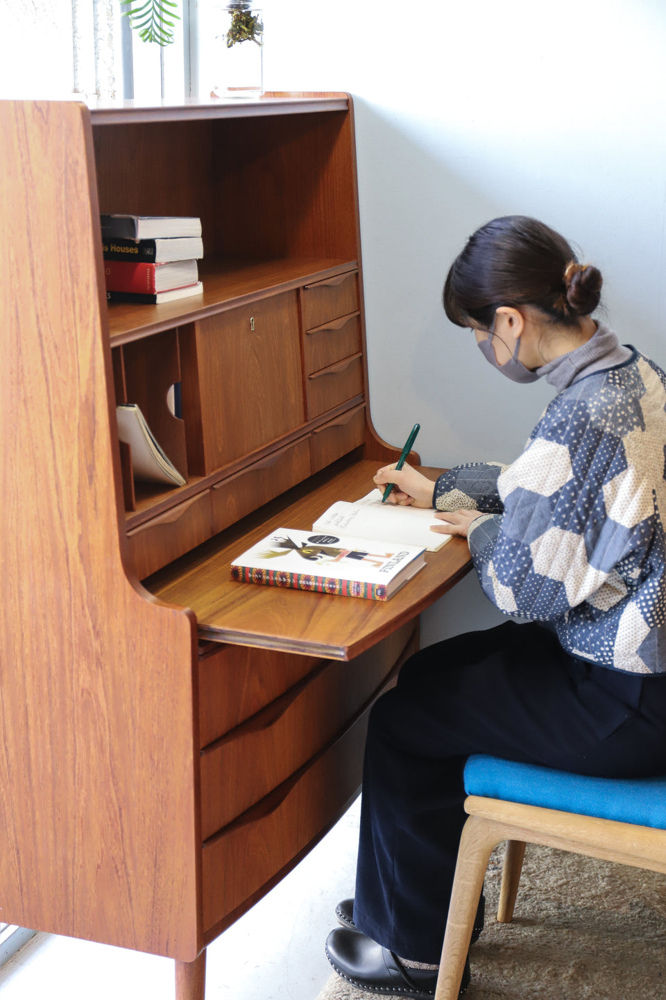 Klim Møbelfabrik Erling Torvits Writing Bureau/デンマークヴィンテージ エーリング・トロヴィッツ ライティングビューロー 北欧家具
