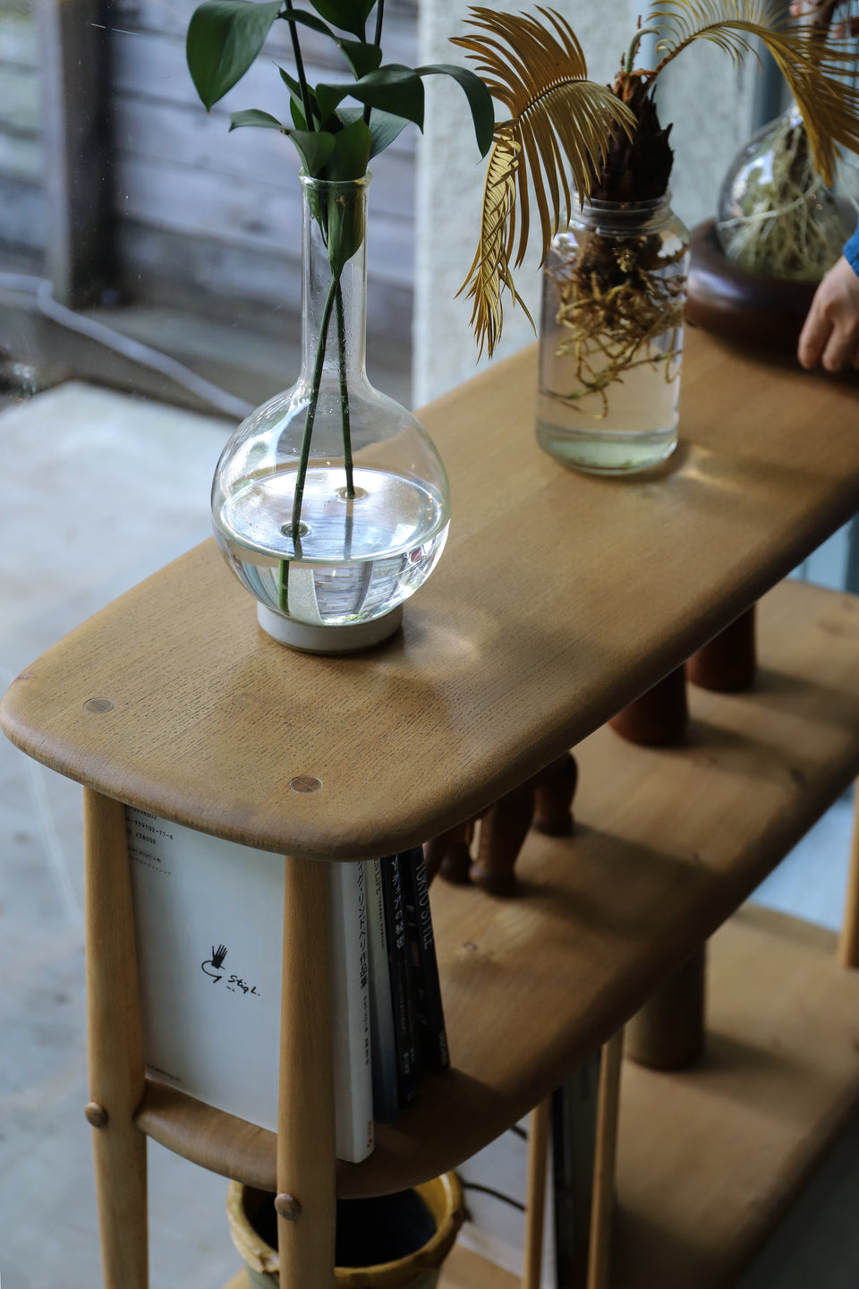 UK Vintage Ercol Bookcase Trolley/イギリスヴィンテージ アーコール ブックケース トロリー ワゴン