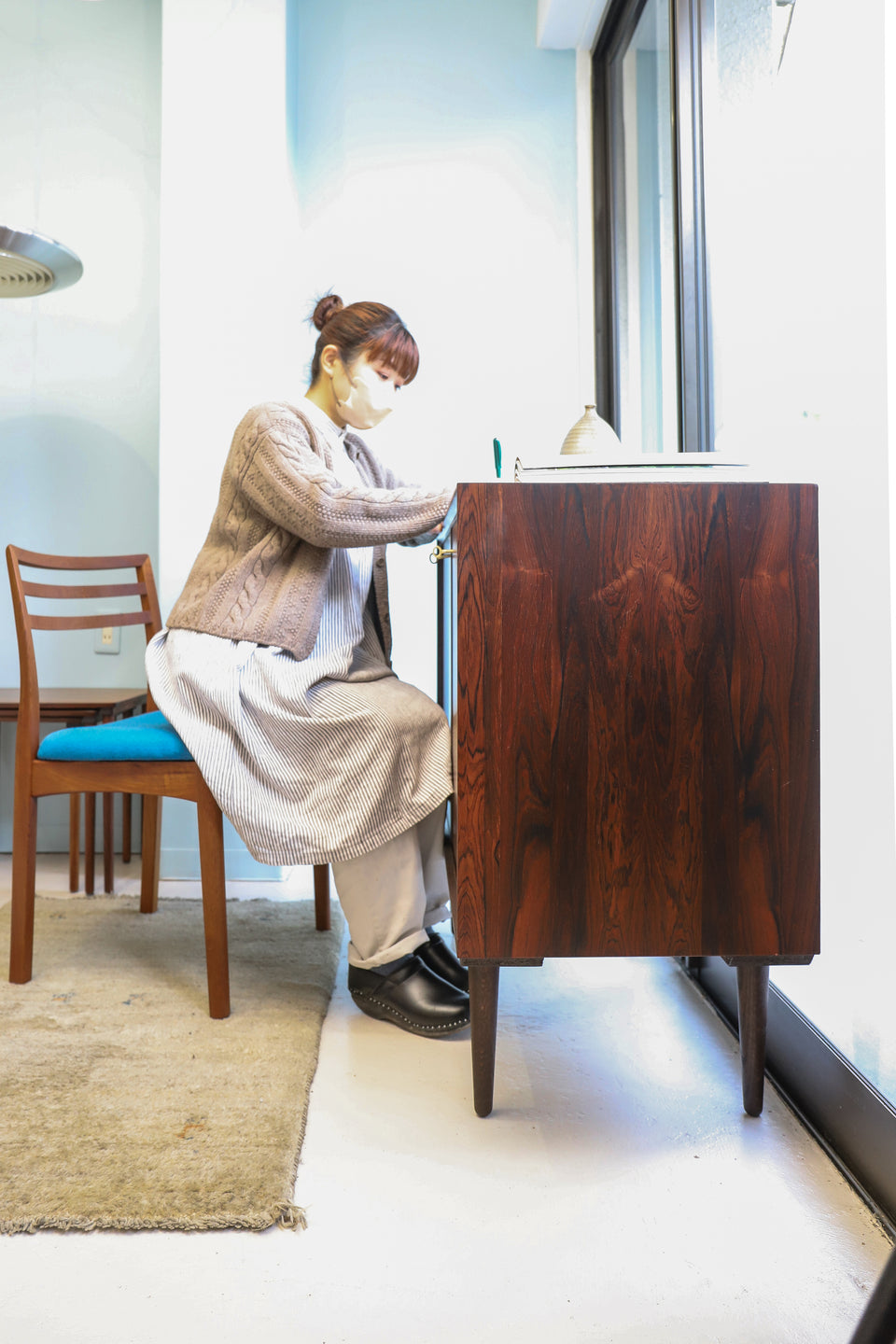 Scandinavian Vintage Rosewood Side Board/北欧ヴィンテージ サイドボード ローズウッド 収納家具