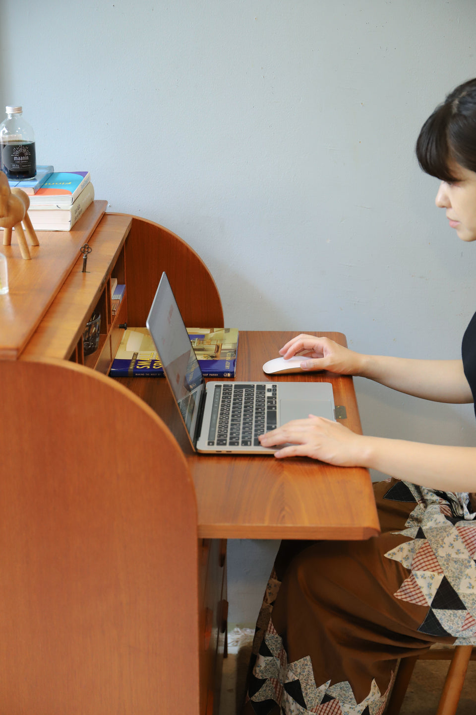 Swedish Vintage Rolltop Bureau Egon Ostergaard/スウェーデンヴィンテージ ロールトップビューロー