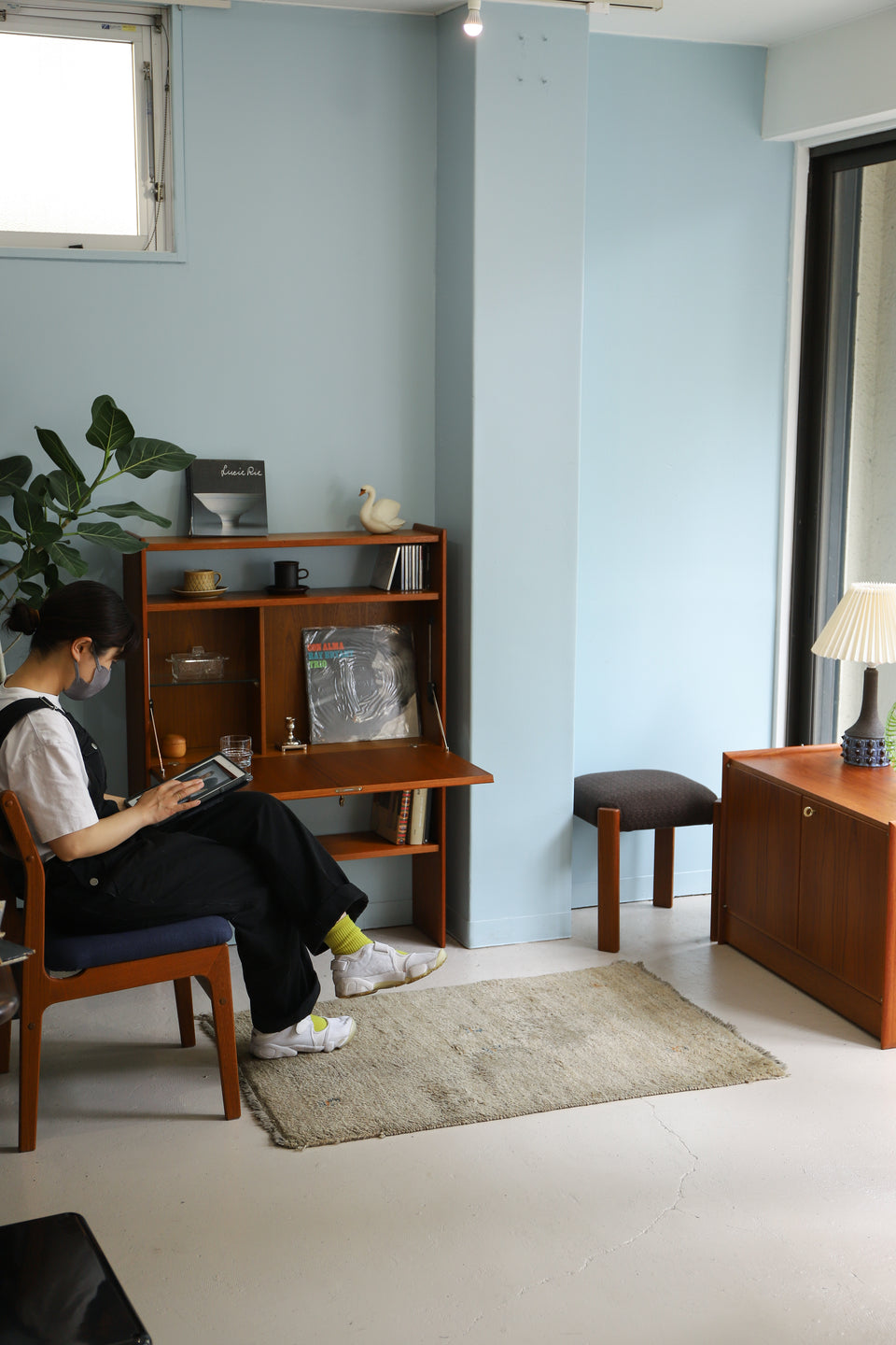Scandinavian Vintage Teak Open Shelf/北欧ヴィンテージ オープンシェルフ チーク材 本棚 収納家具