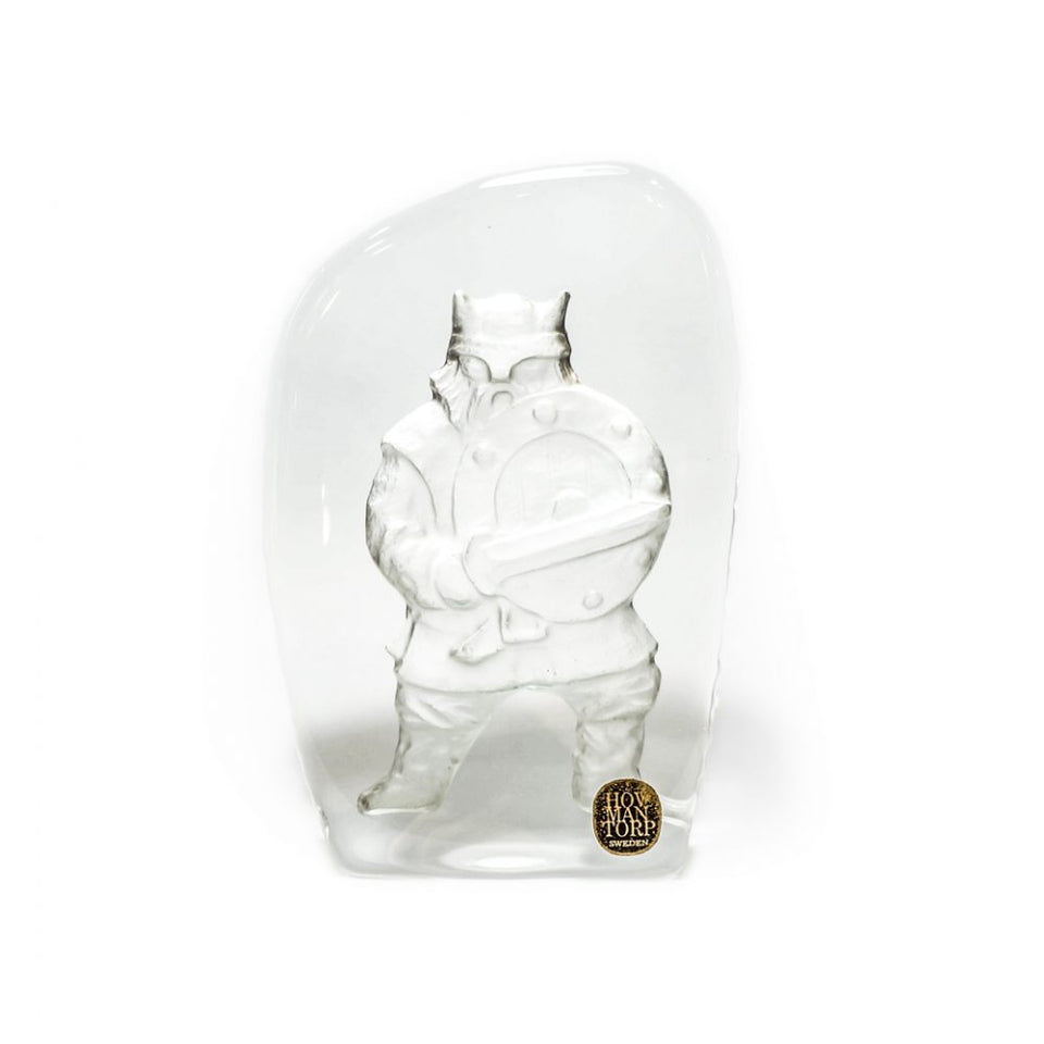 Hovmantorp Glass Paper Weight Viking/ガラス ペーパーウェイト ヴァイキング